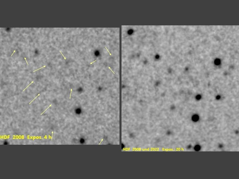 1200 Minuten Hubble Deep Field Nord in Ursa Major (9)