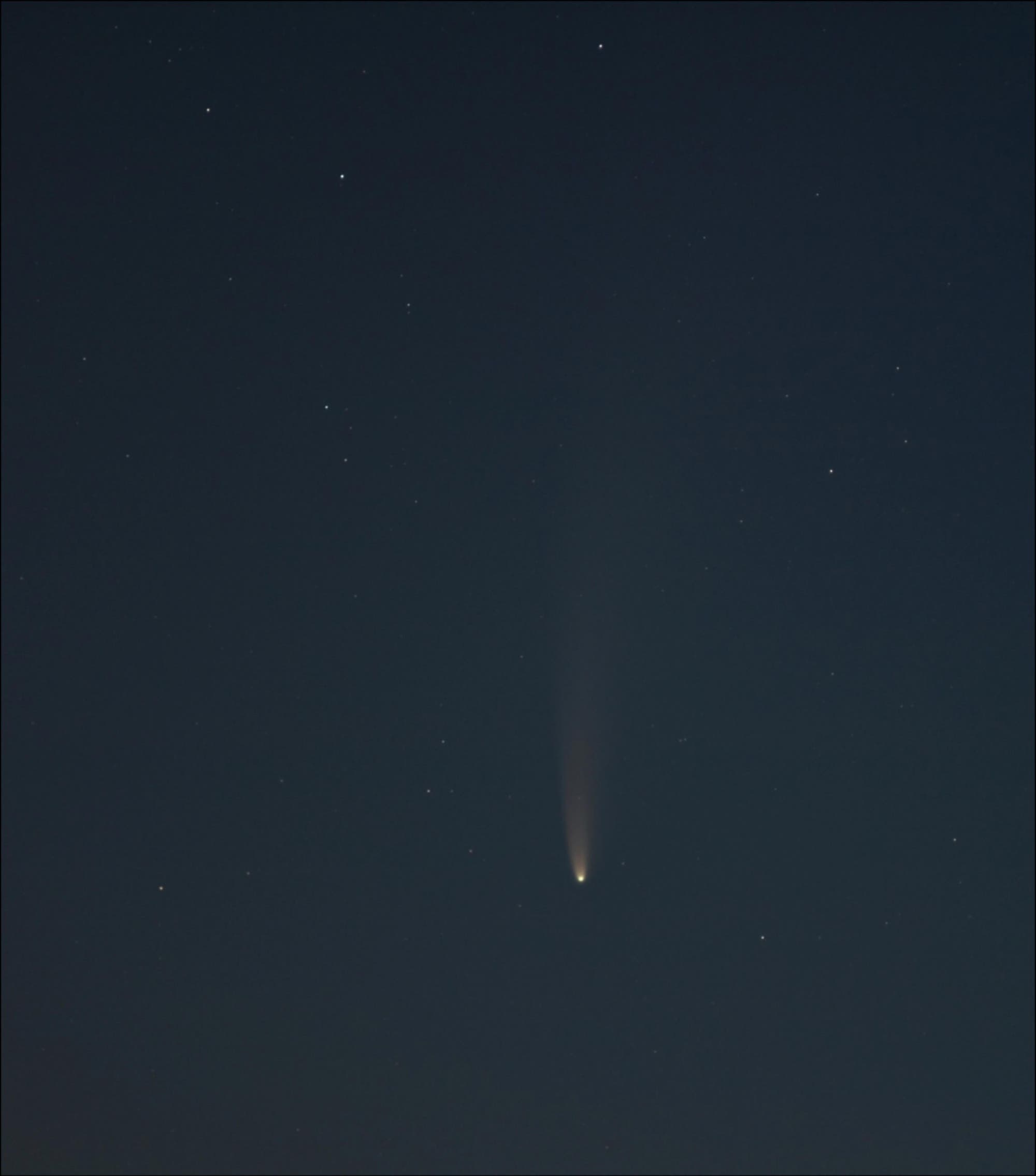 C/2020 F3 NEOWISE über der Ostsee