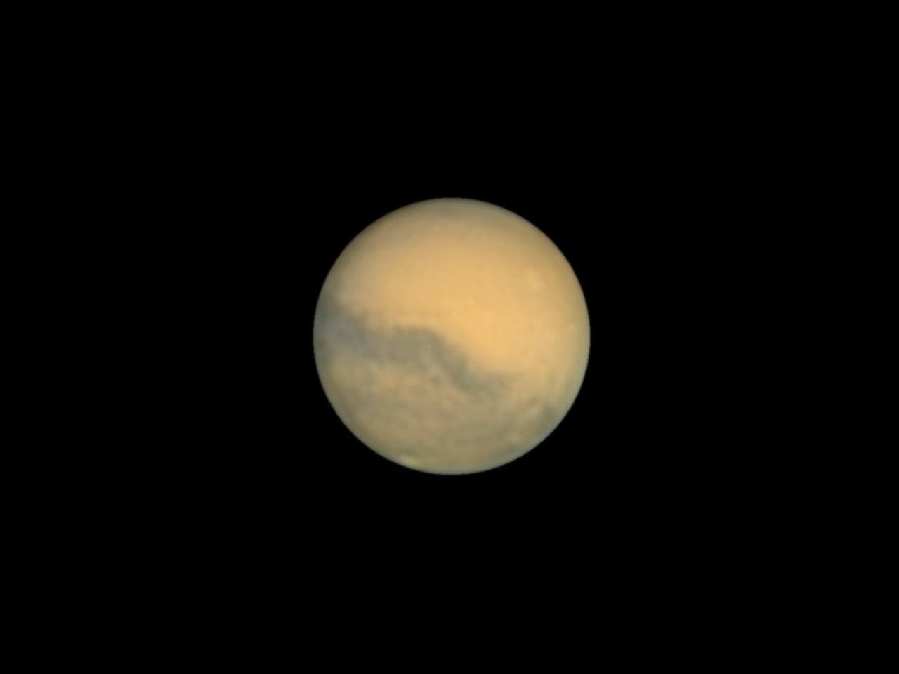 Mars am 16. Oktober 2020, 02:21 Uhr MESZ