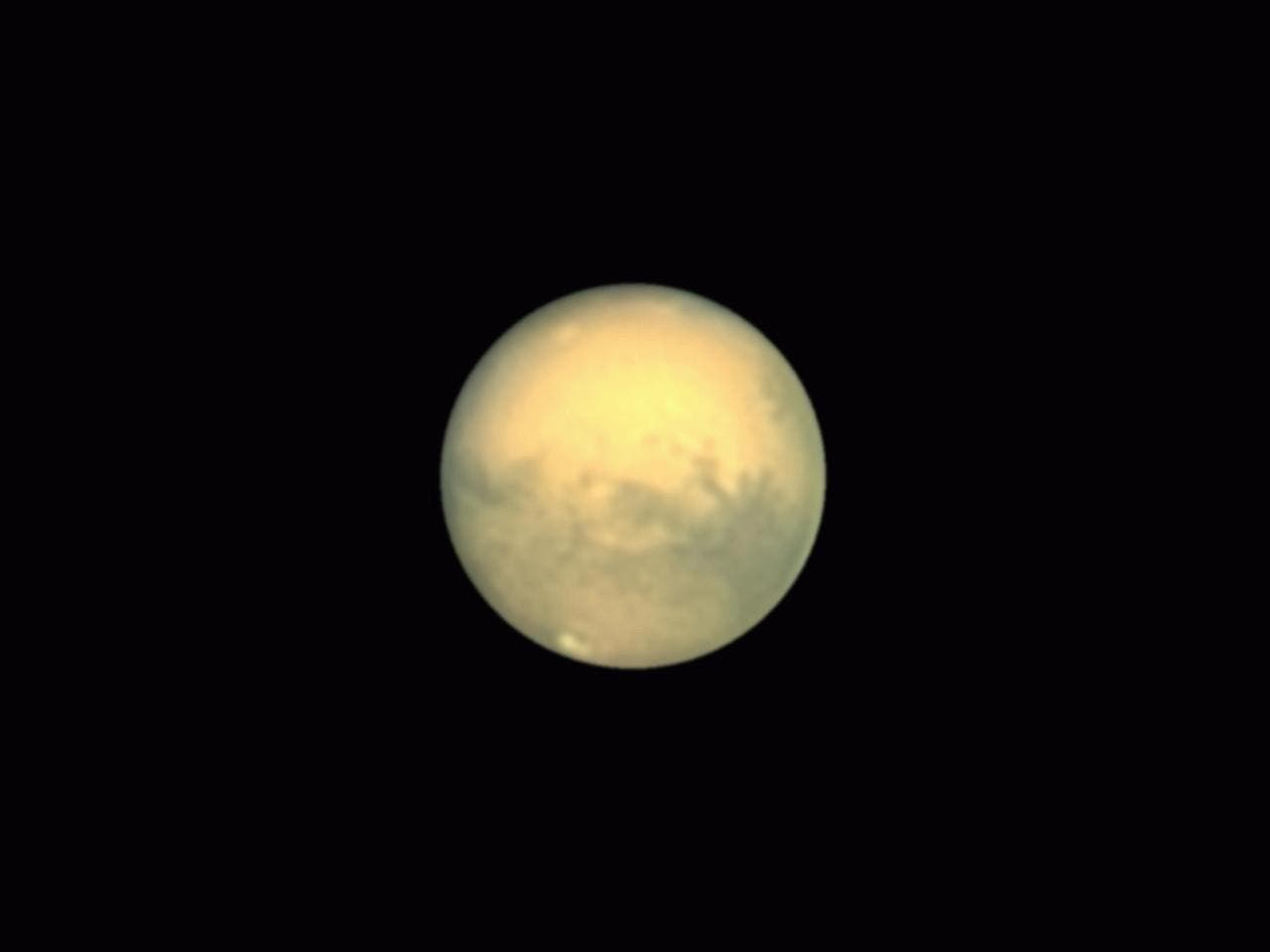 Mars am 17. Oktober 2020, 23:06 Uhr MESZ
