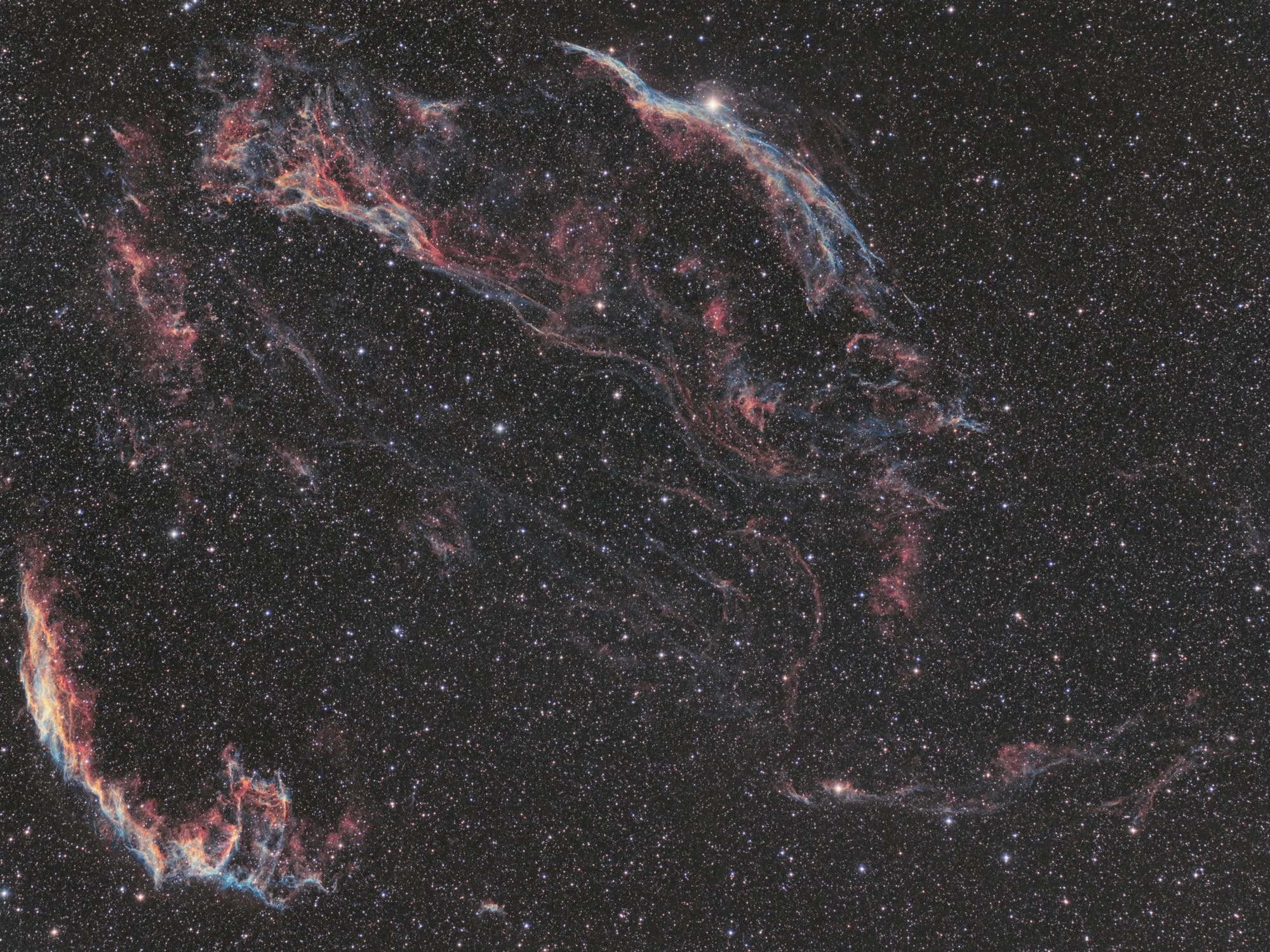 Supernova-Remnant im Sternbild Schwan
