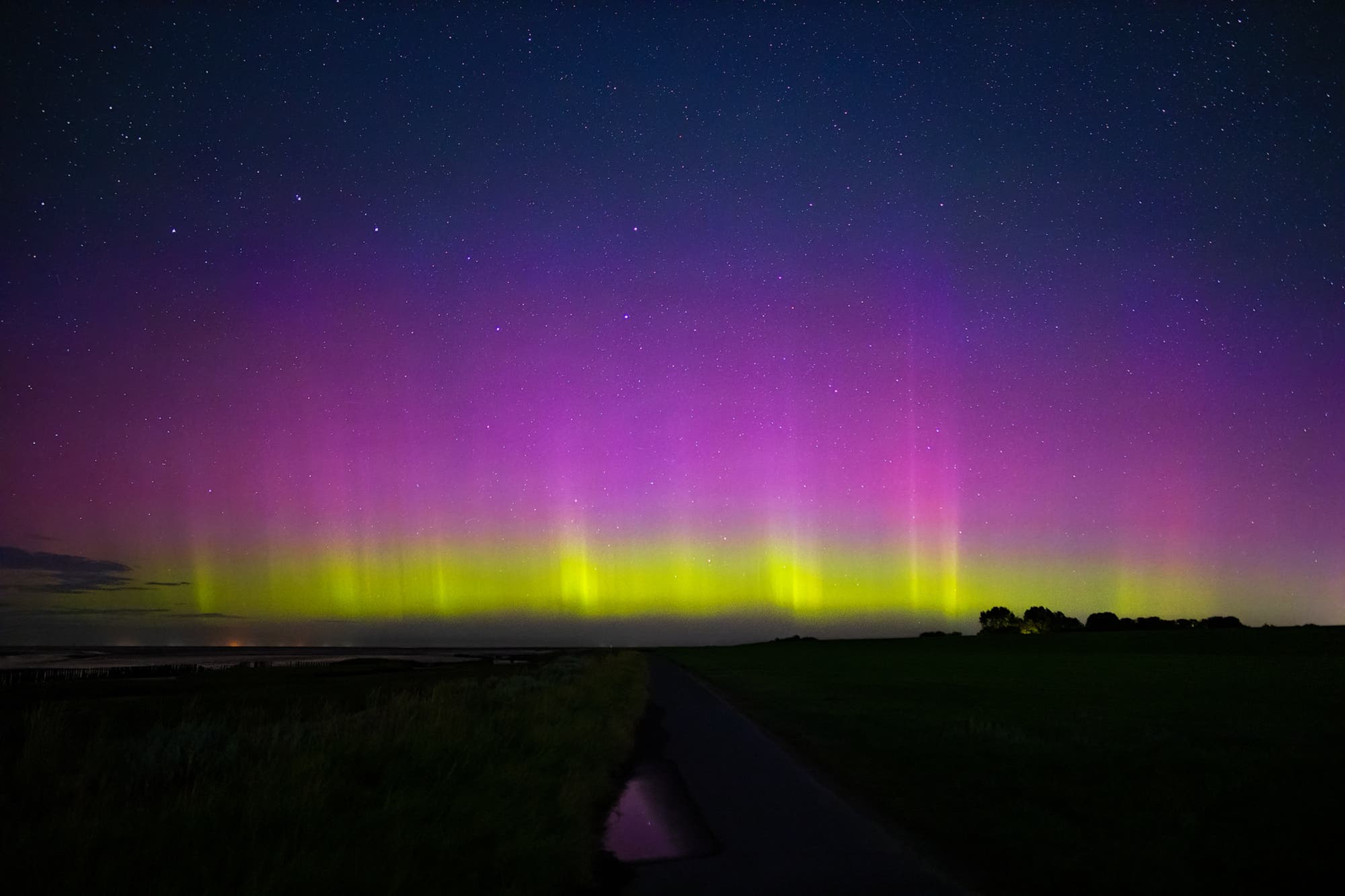 Polarlicht am 2/3. September 2025