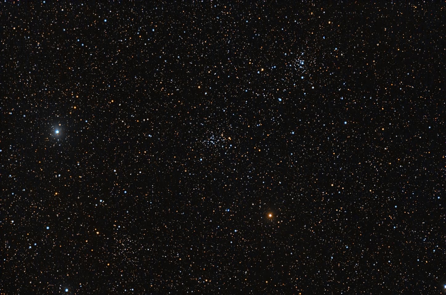 Berkeley 58, NGC 7790 & NGC 7788