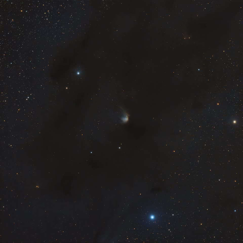 IC 2087 und LDN 1532 im Sternbild Stier