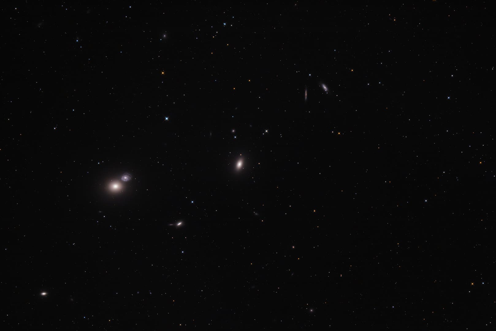 Messier 59 im Sternbild Jungfrau