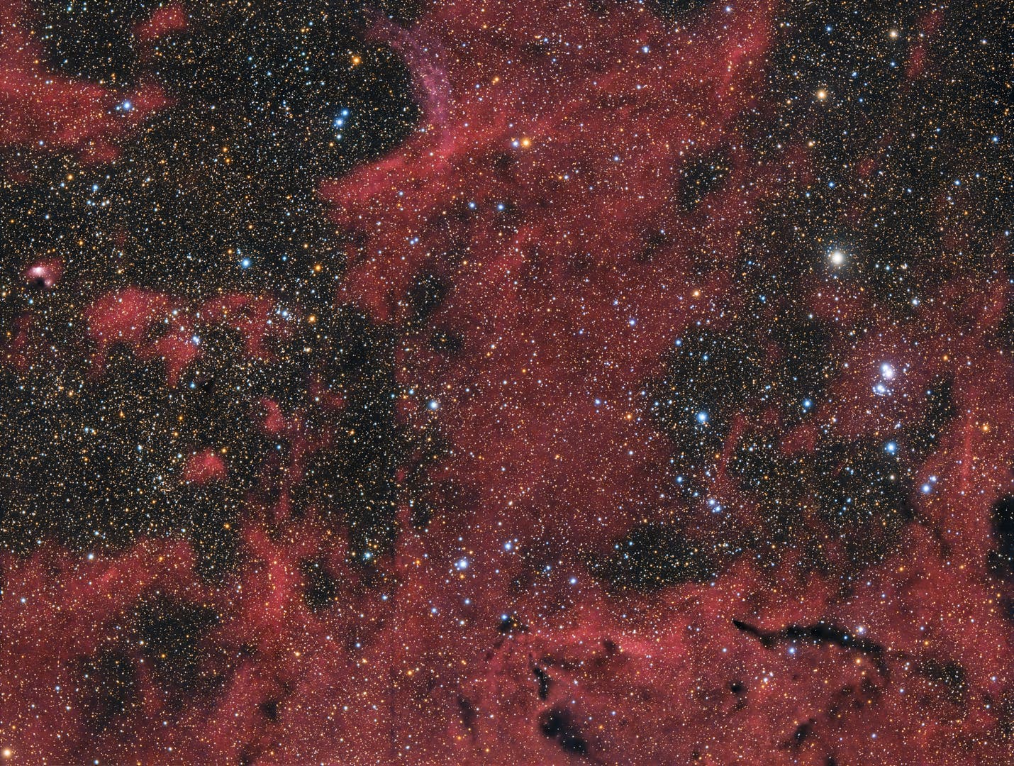 NGC 6883 und NGC 6871 im Sternbild Schwan