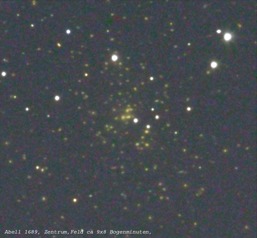 Galaxienhaufen Abell 1689 in Virgo