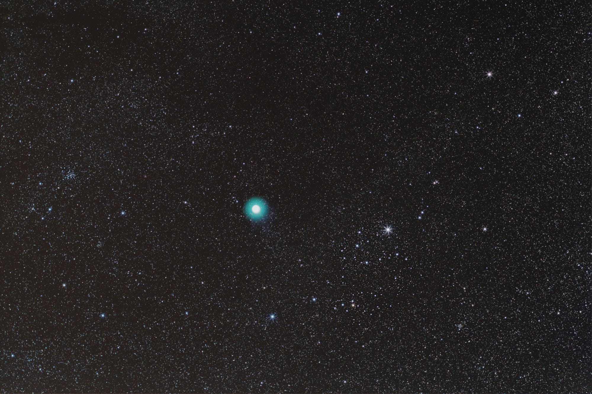 Komet 17P Holmes im Widefield