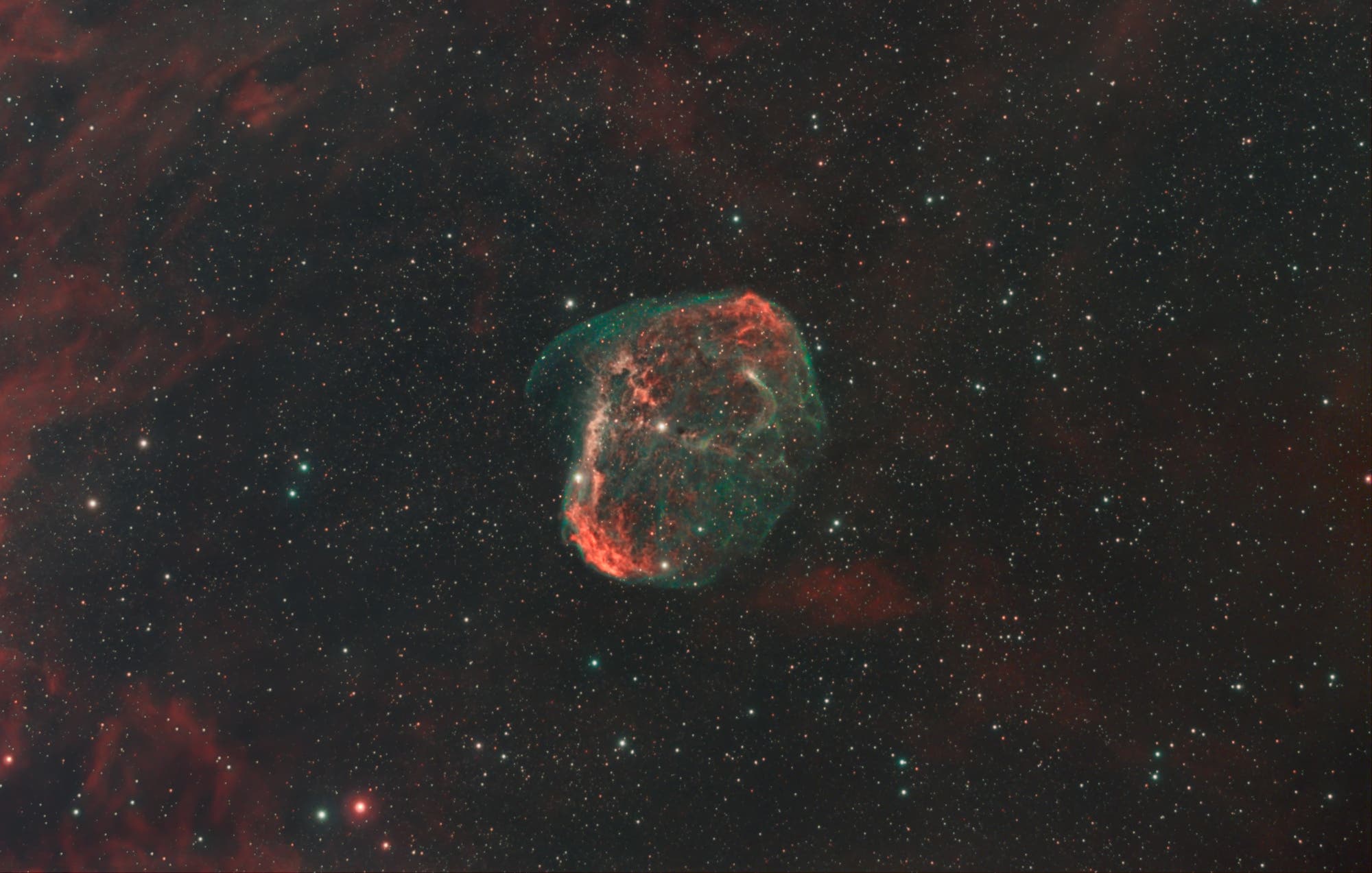 NGC 6888 - Crescent-Nebel