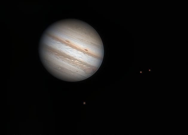 Jupiter mit Kallisto, Europa und Io