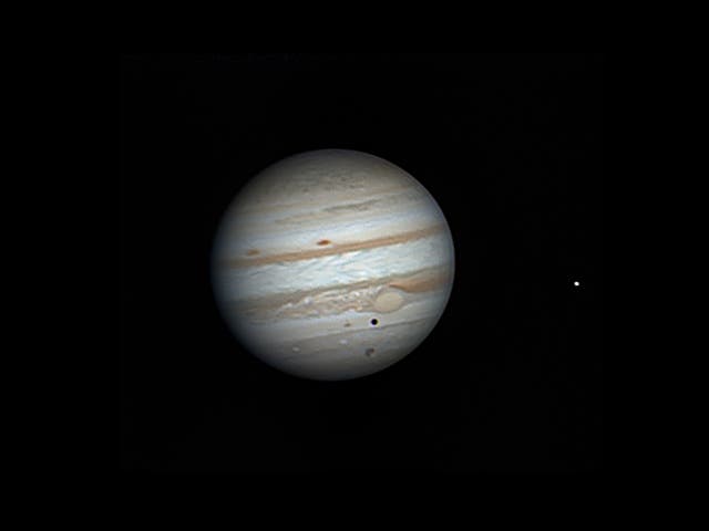 Jupiter mit Ganymed und Europa