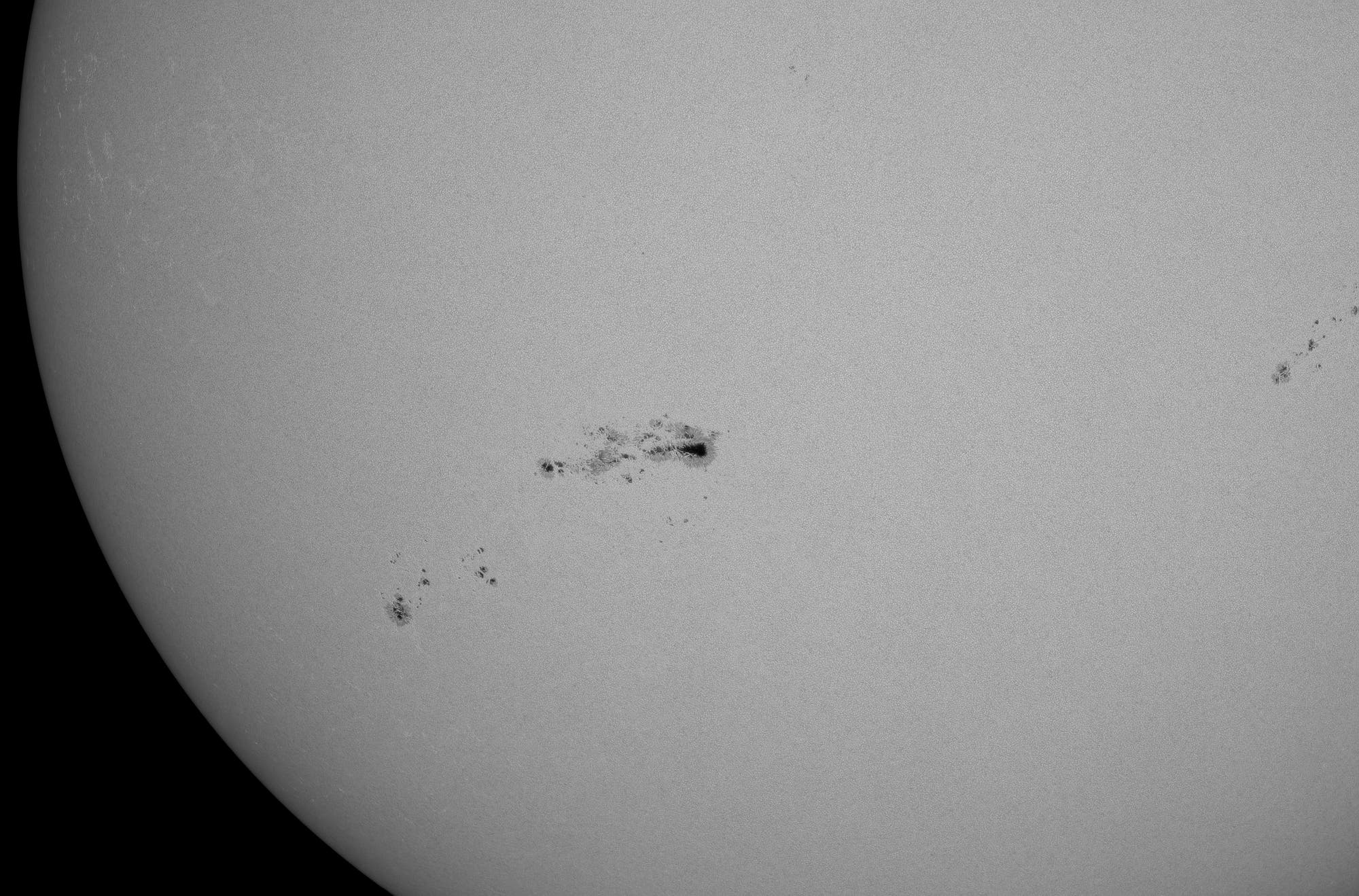 Sonne mit AR 1785 am 06. Juli 2013