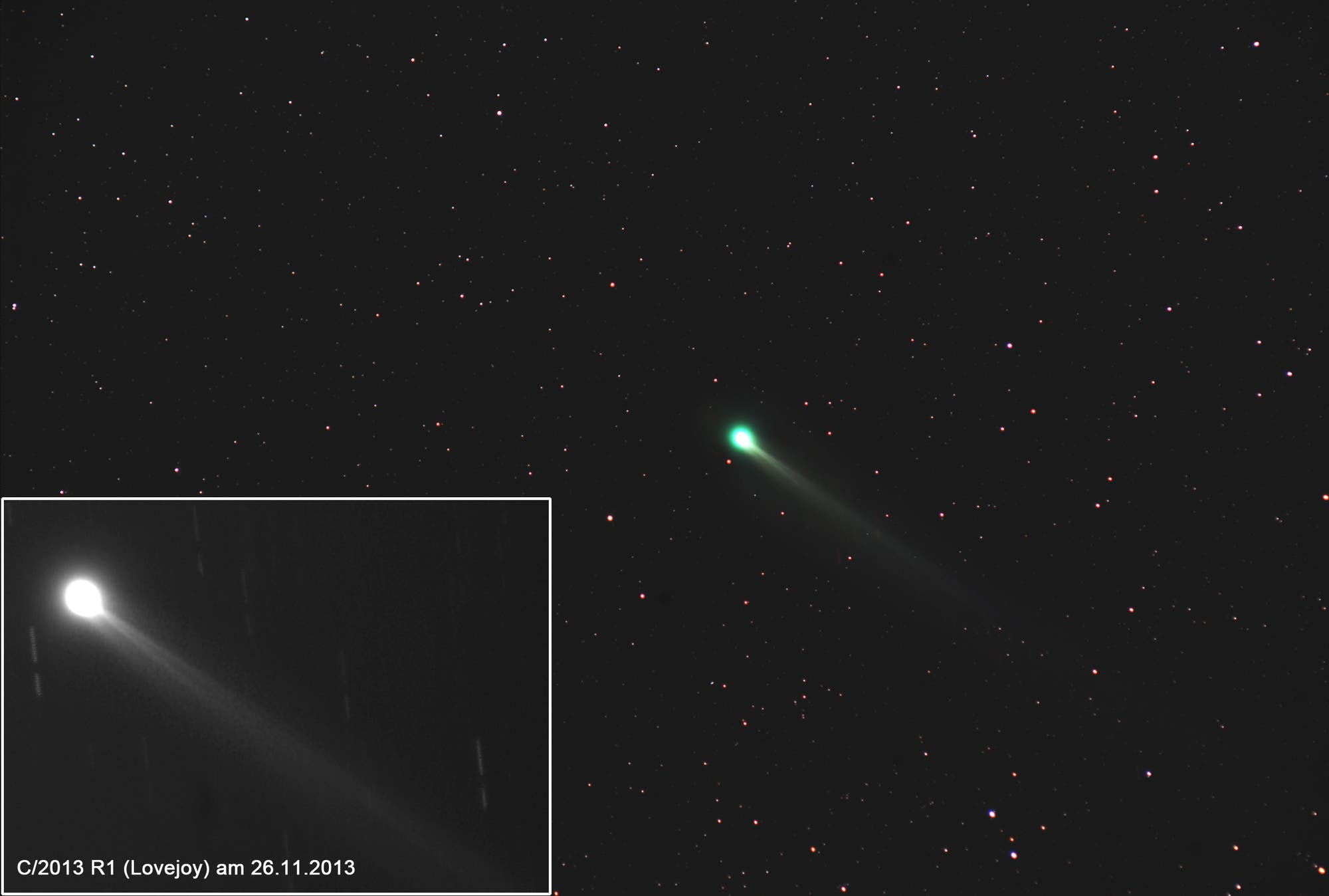Komet Lovejoy am 26. November 2013