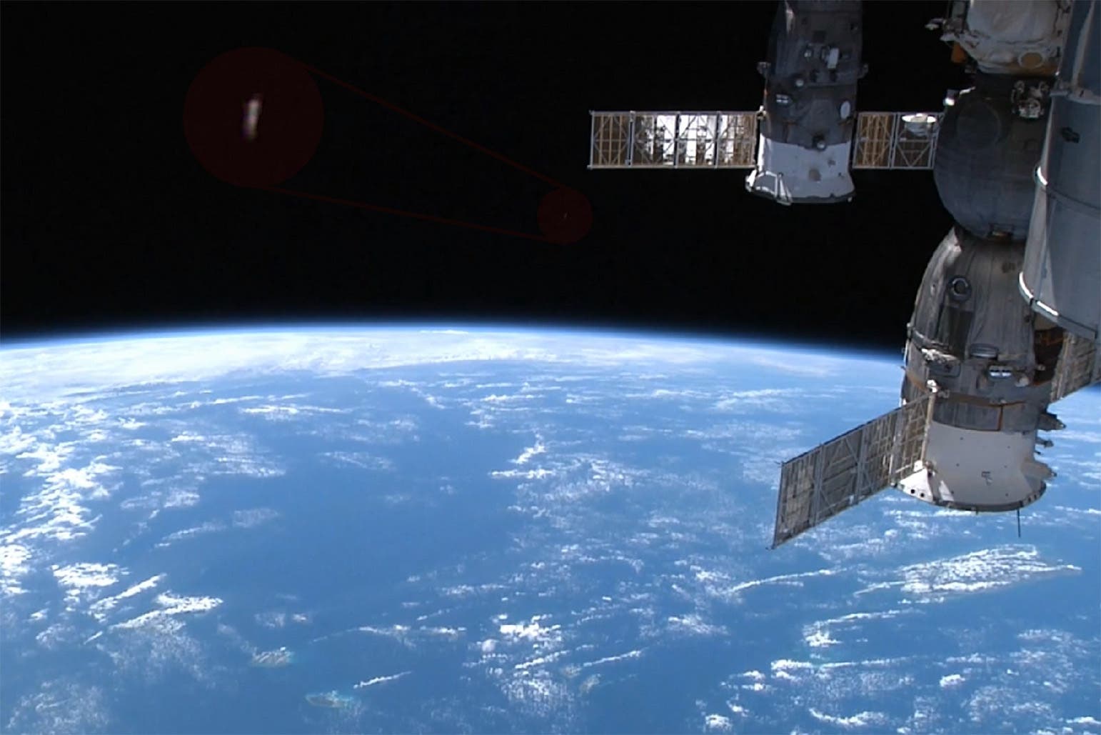 Weltraumschrott gefährlich nahe der ISS