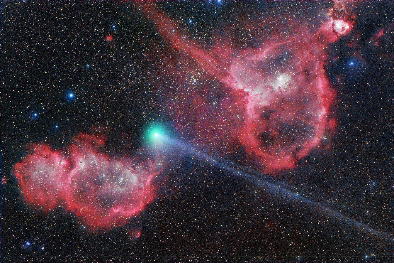Comet 2014 E2 Jacques am 19. August 2014