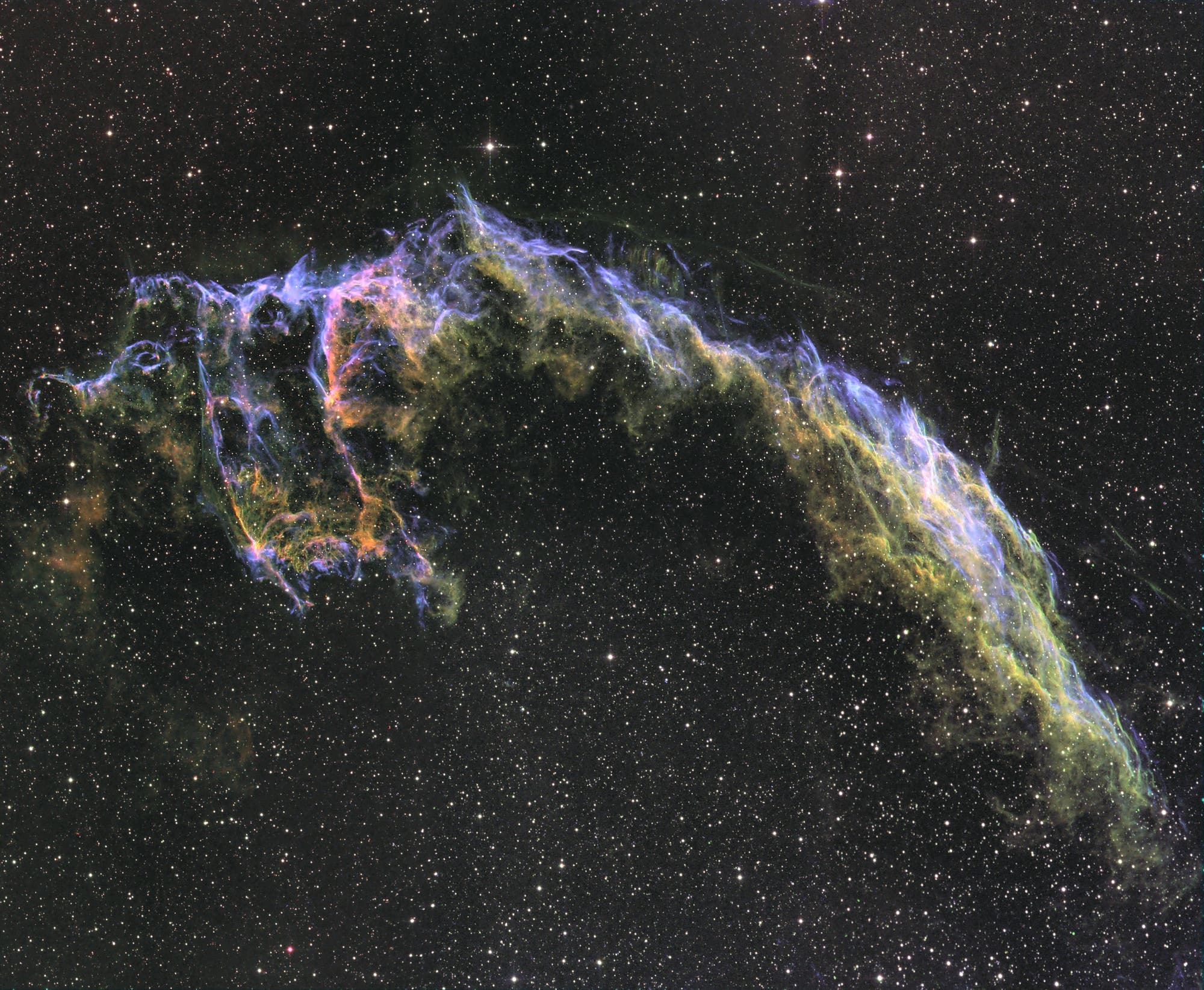 6x-Cirrusmosaik NGC 6992
