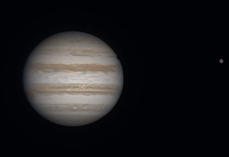 Jupiter am 21. April 2016 - 18:54 UT