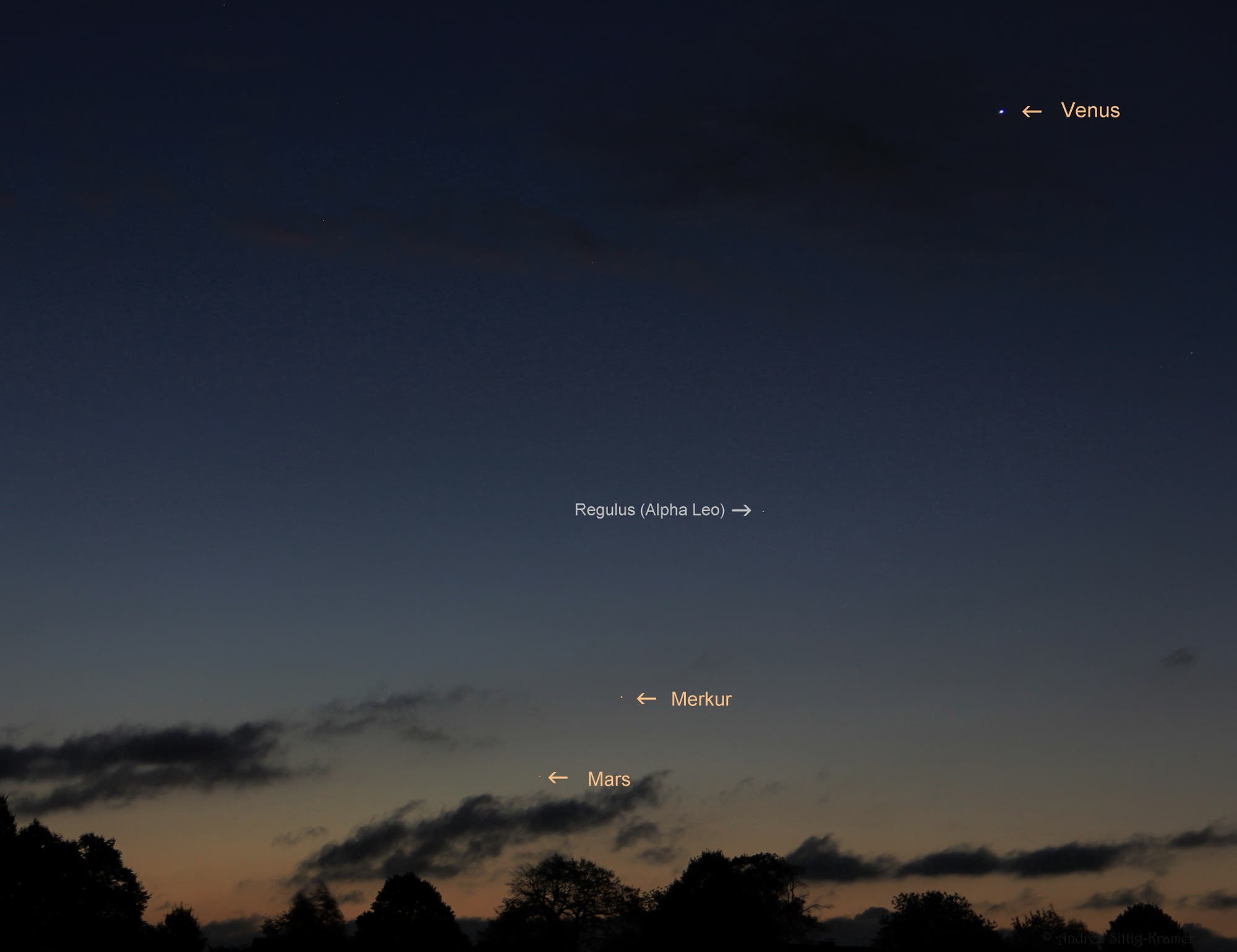 Planetenreigen mit Merkur am Morgen des 14. September 2017  über Uelzen (2))