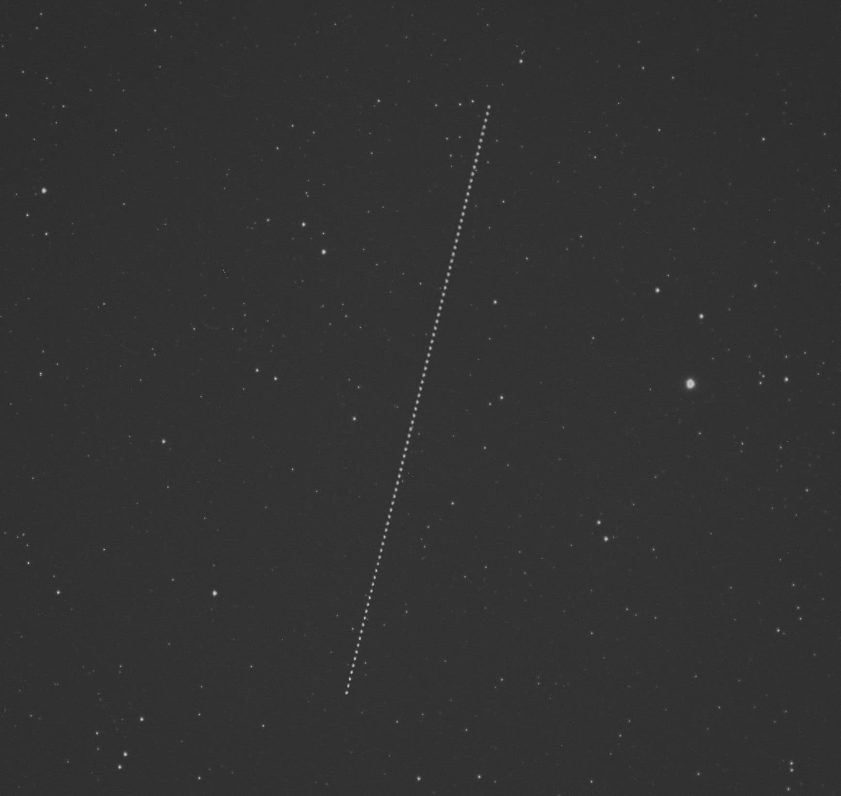 Asteroid Florence, Samstagabend