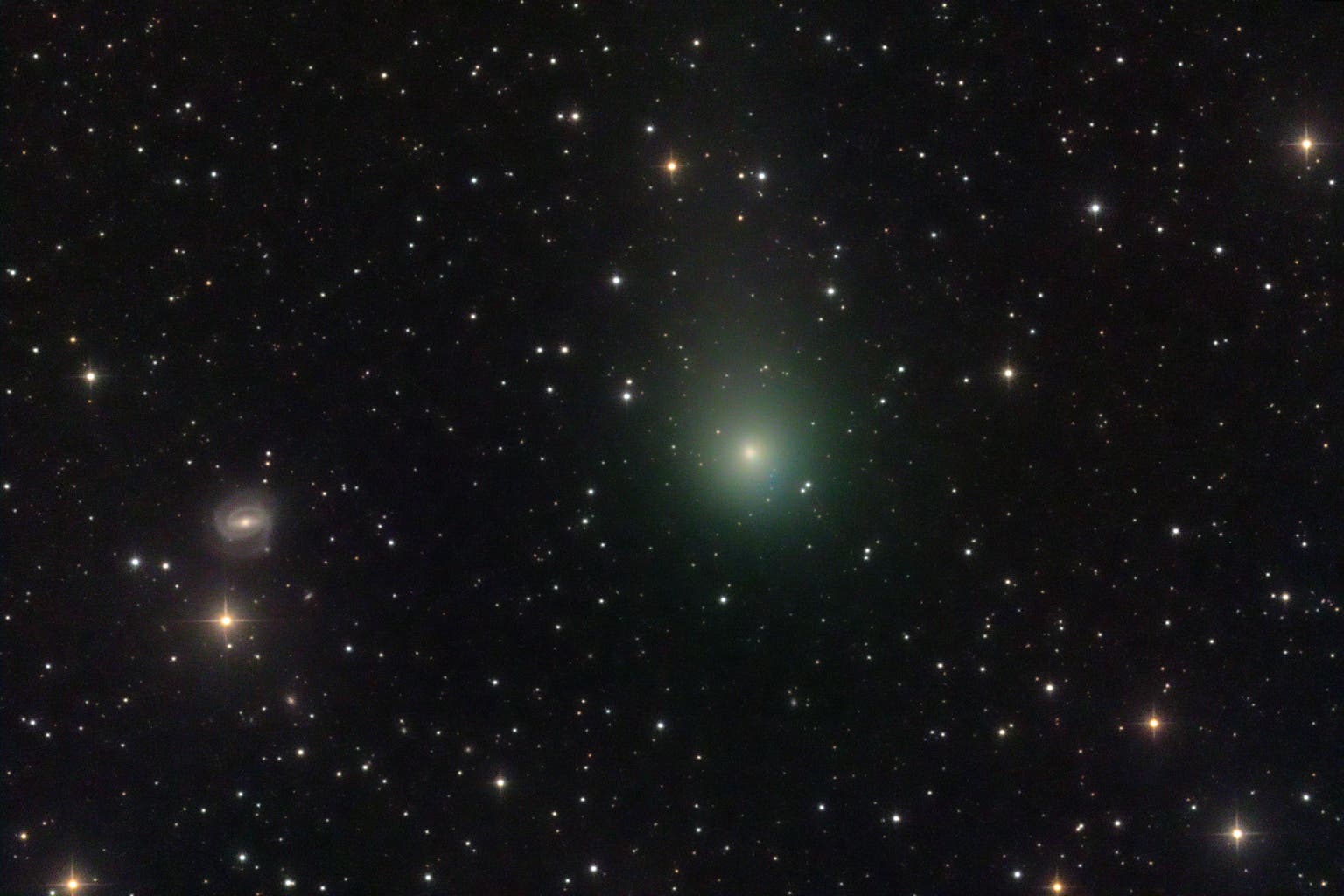 Comet C/2018 W2 Africano in maximum