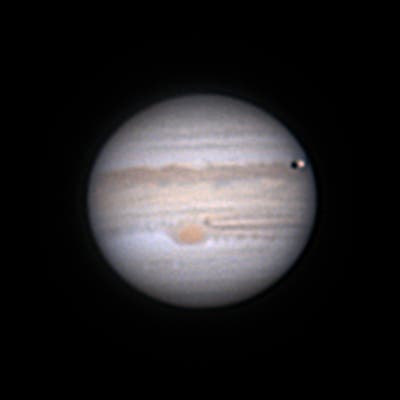 Jupiter mit Io im Transit