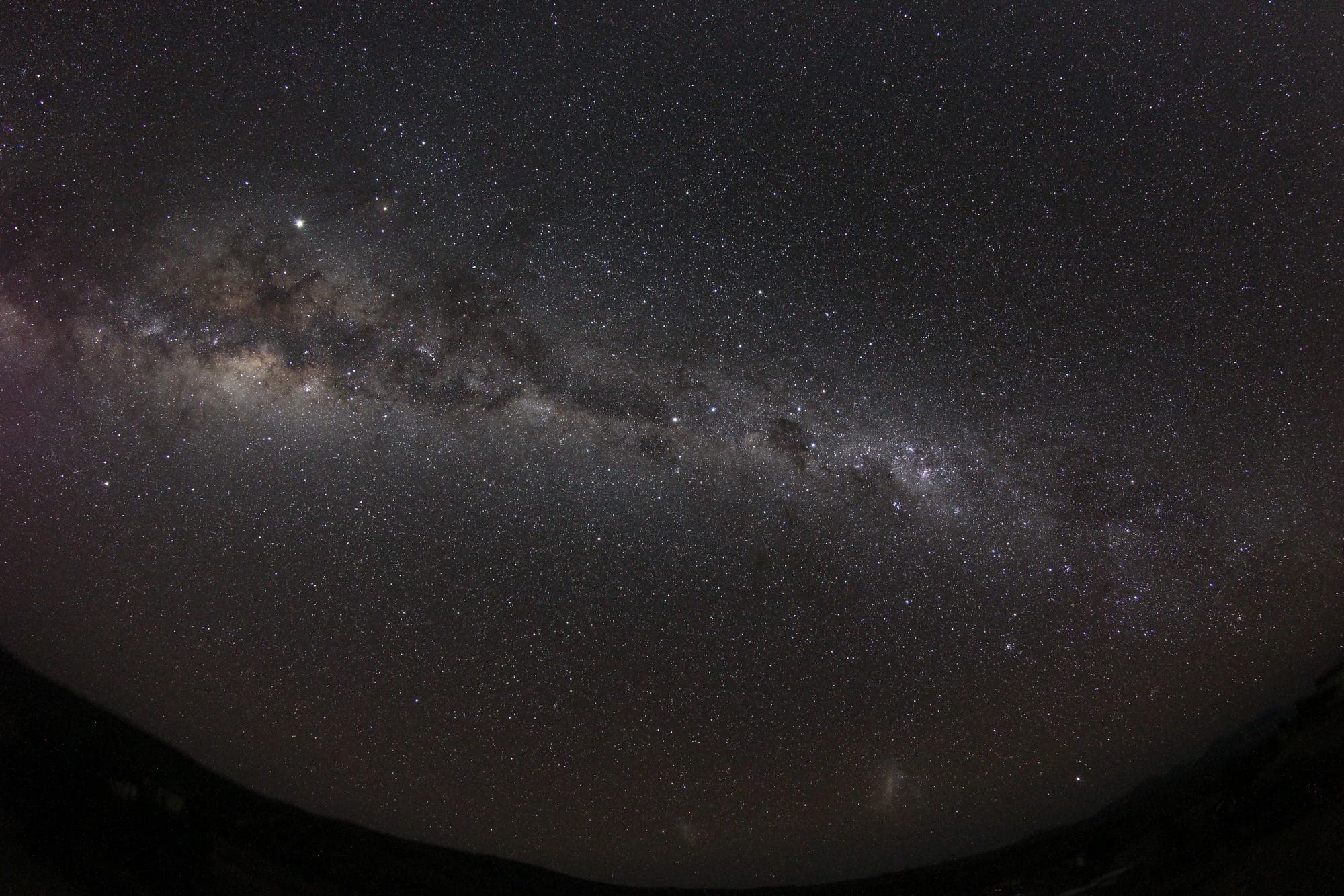 Milchstraße und Magellansche Wolken