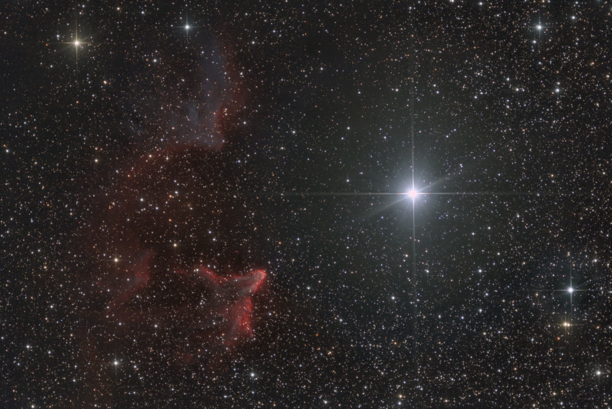 IC 59 / IC 63 - Gamma-Cassiopeia-Nebel