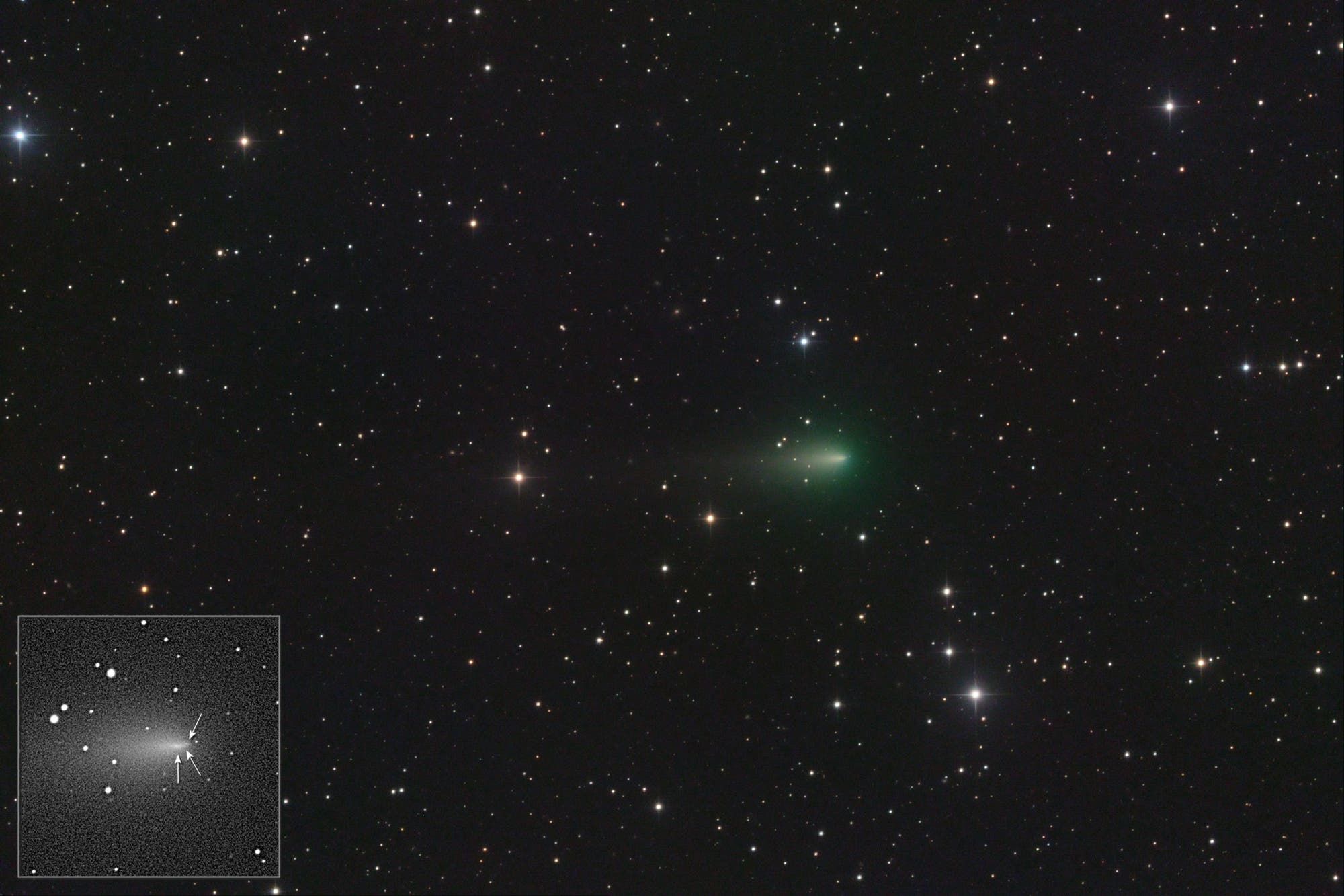 Comet C/2019 Y4 ATLAS splits