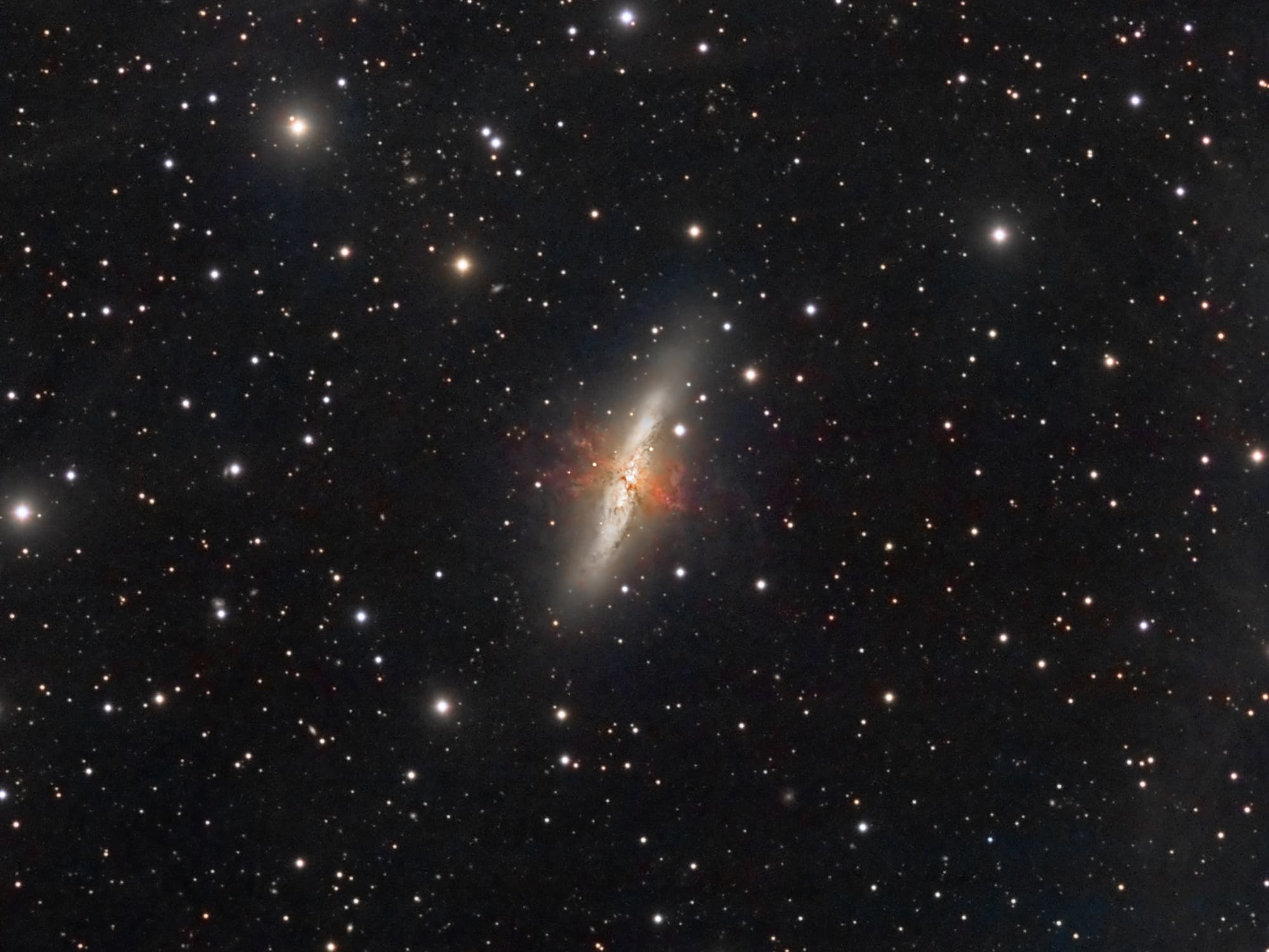Zigarrengalaxie (Messier 82)