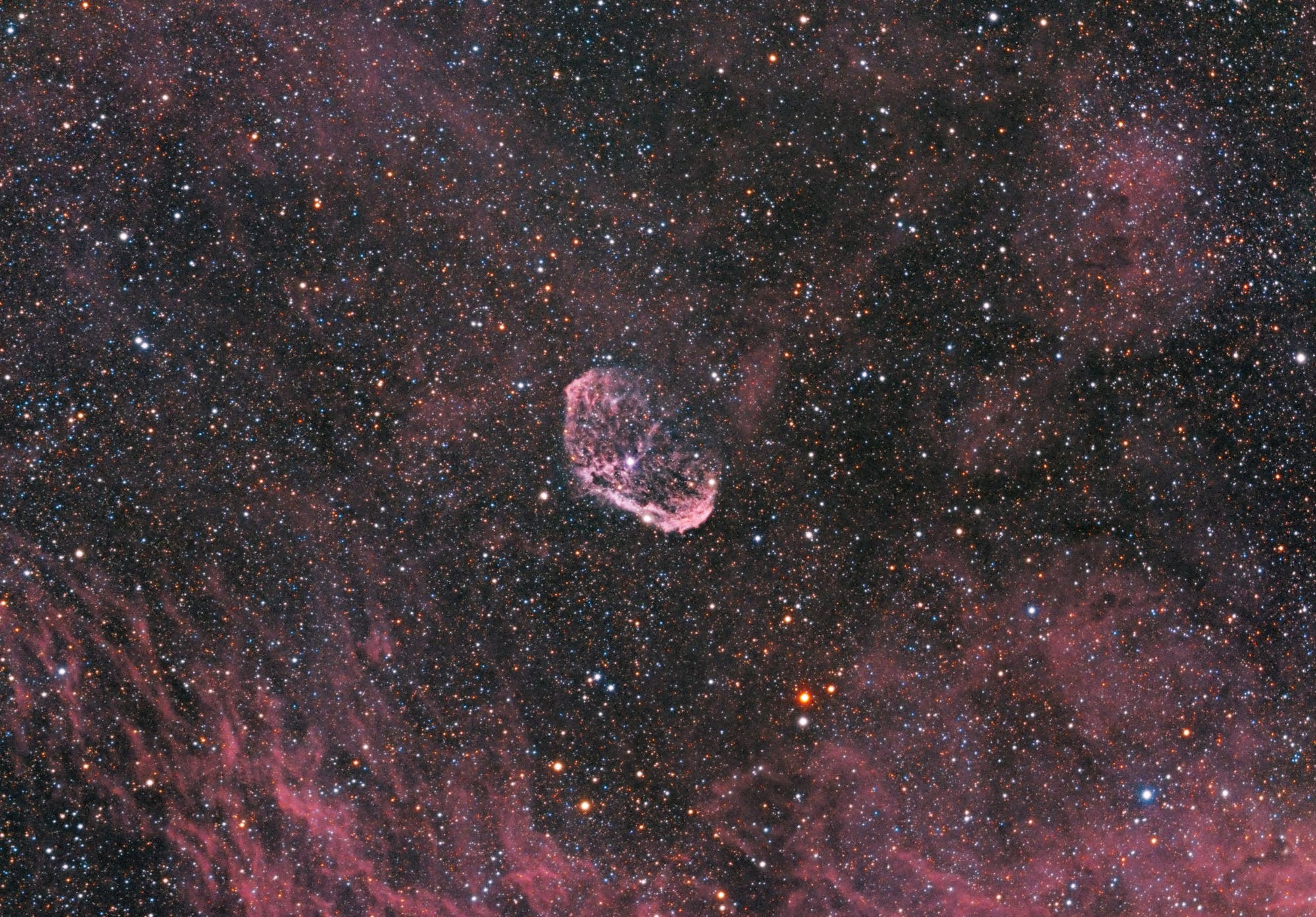 NGC 6888 in HRGB