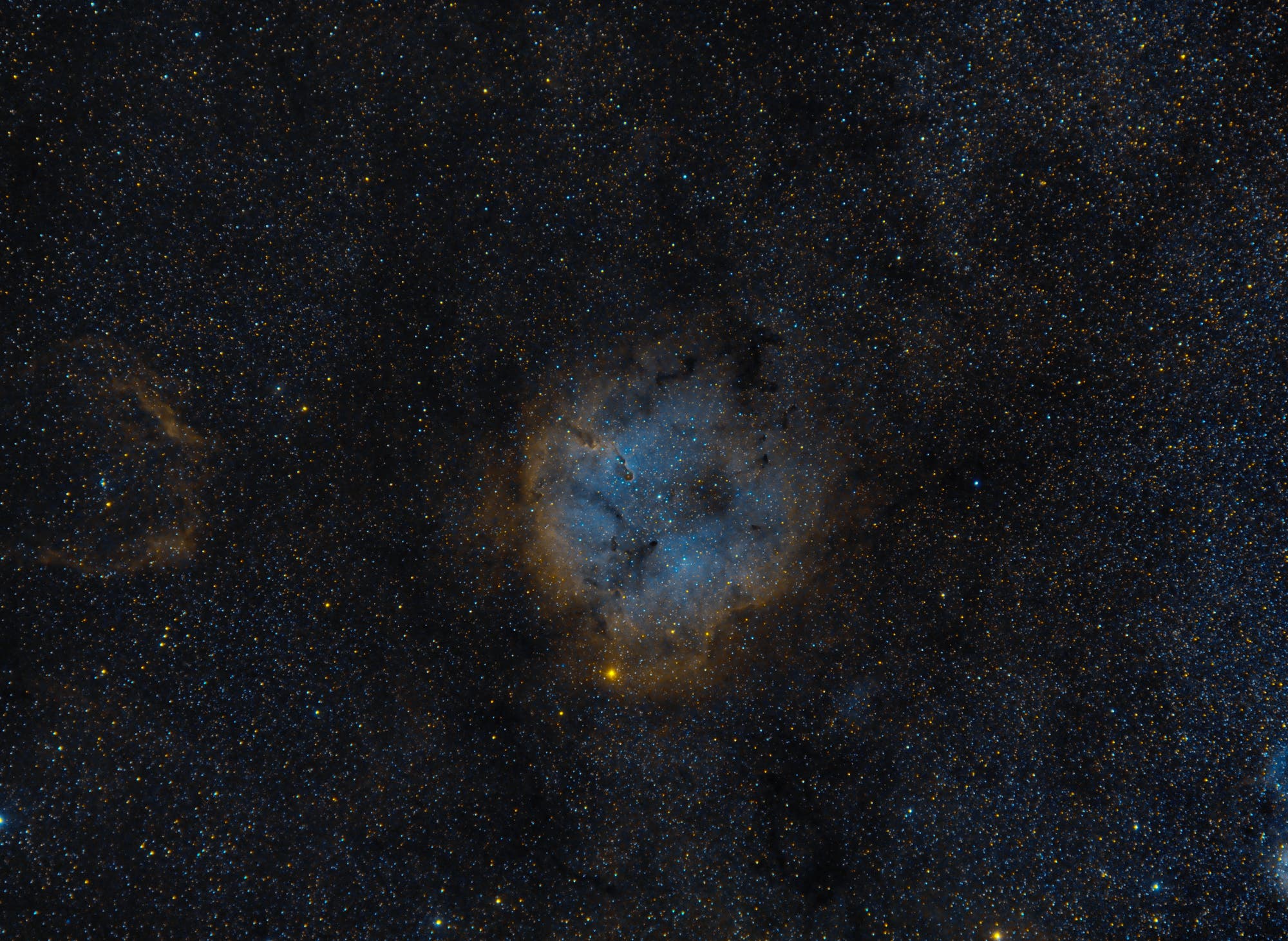 IC 1396 - Elefantenrüsselnebel mit Granatstern