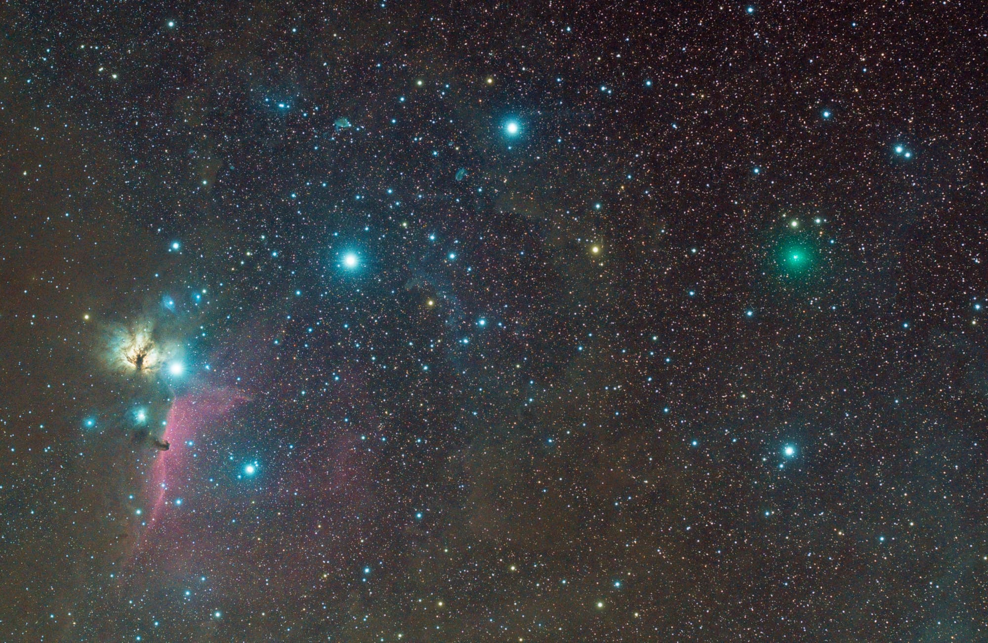 Komet C/2020 M3 (ATLAS) im Orion