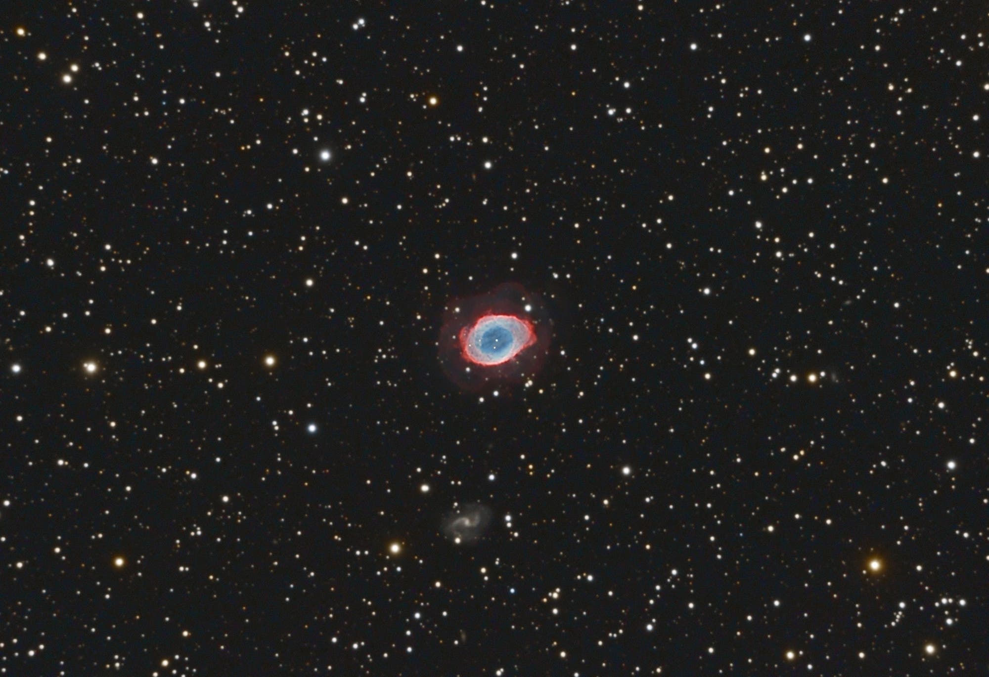 Messier 57 im Sternbild Leier