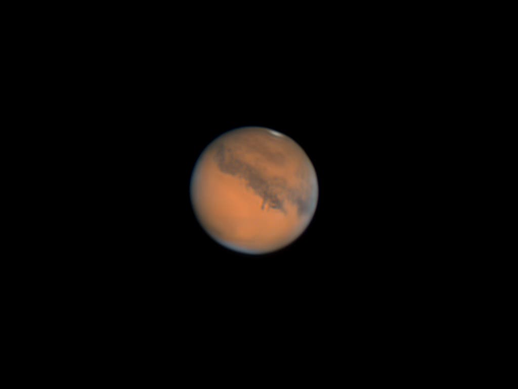 Mars am 5. Oktober 2020