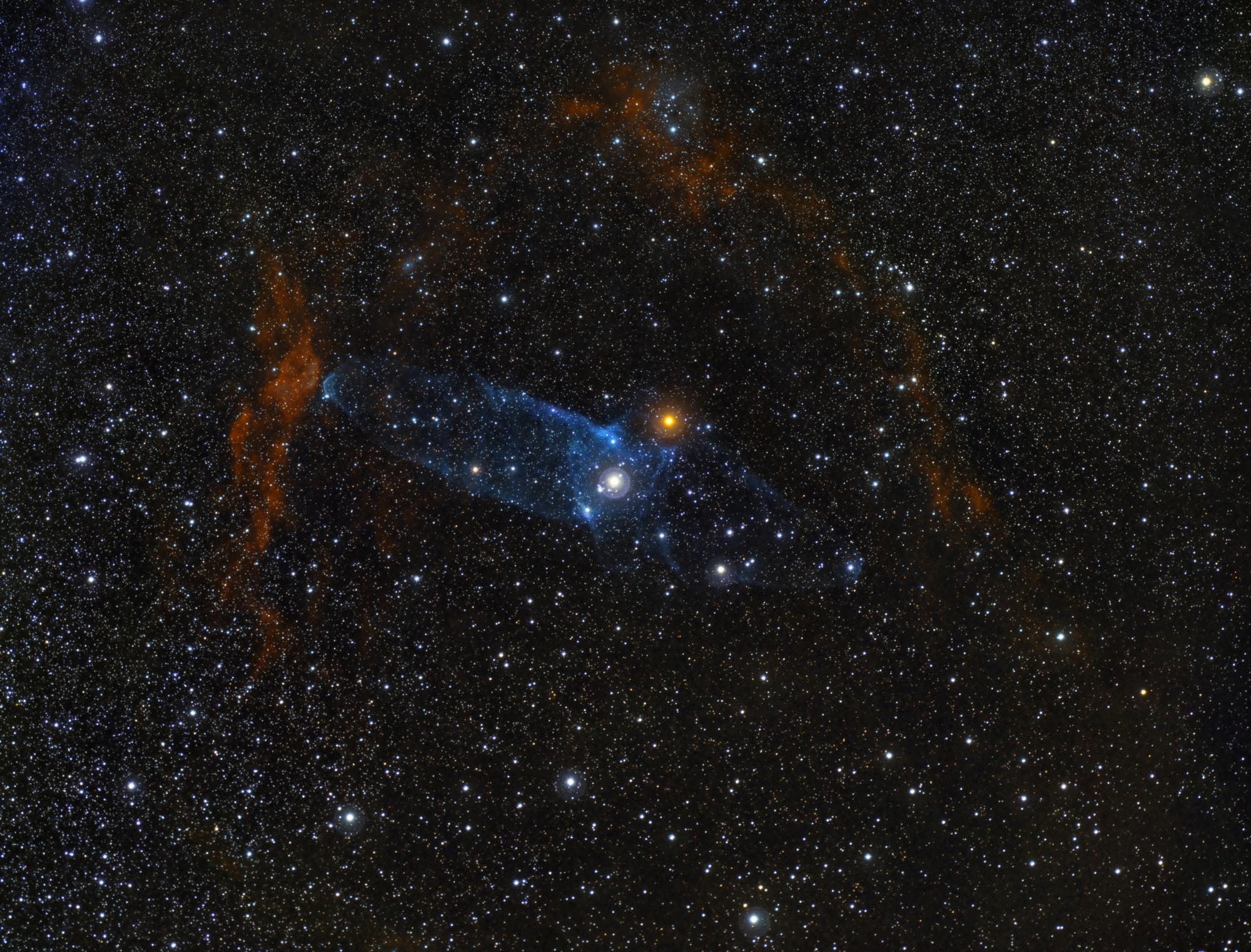 Squid Nebula OU4 in SHO