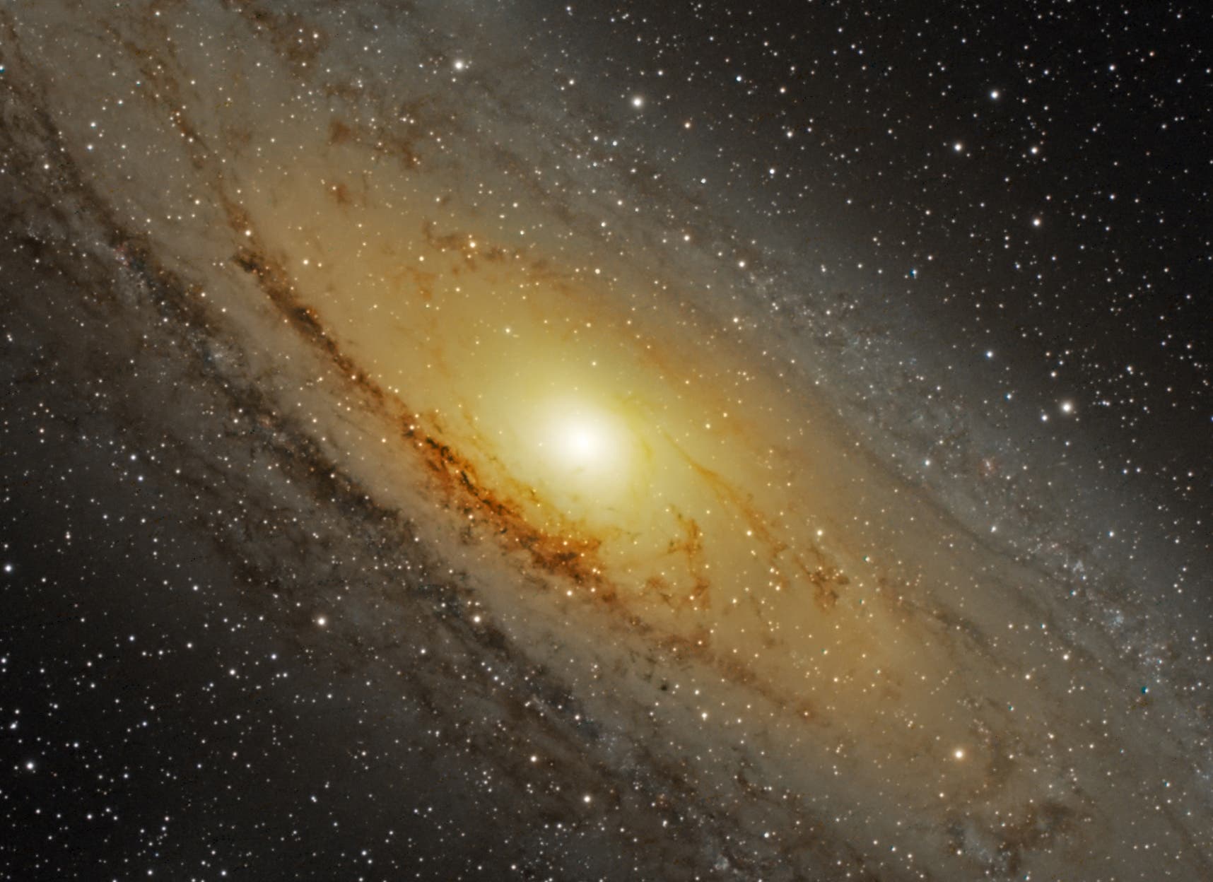 Messier 31 - Zentrum