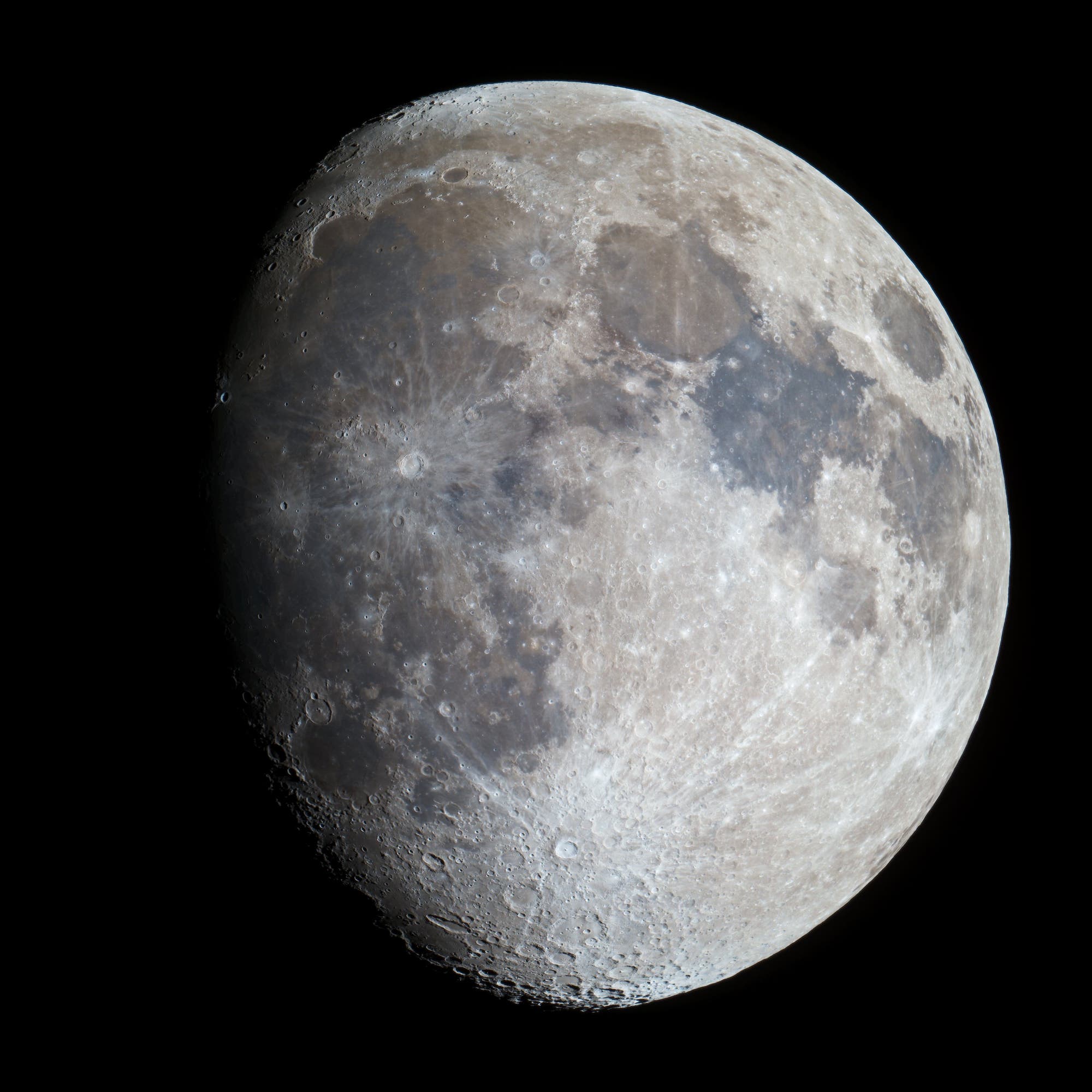 Mond am 23. Februar 2021