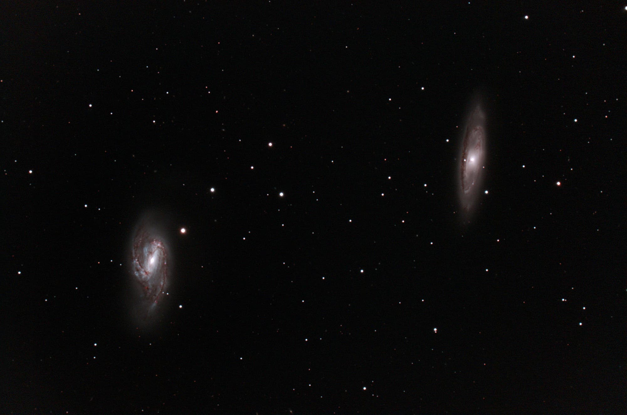 Galaxienpaar M65/66