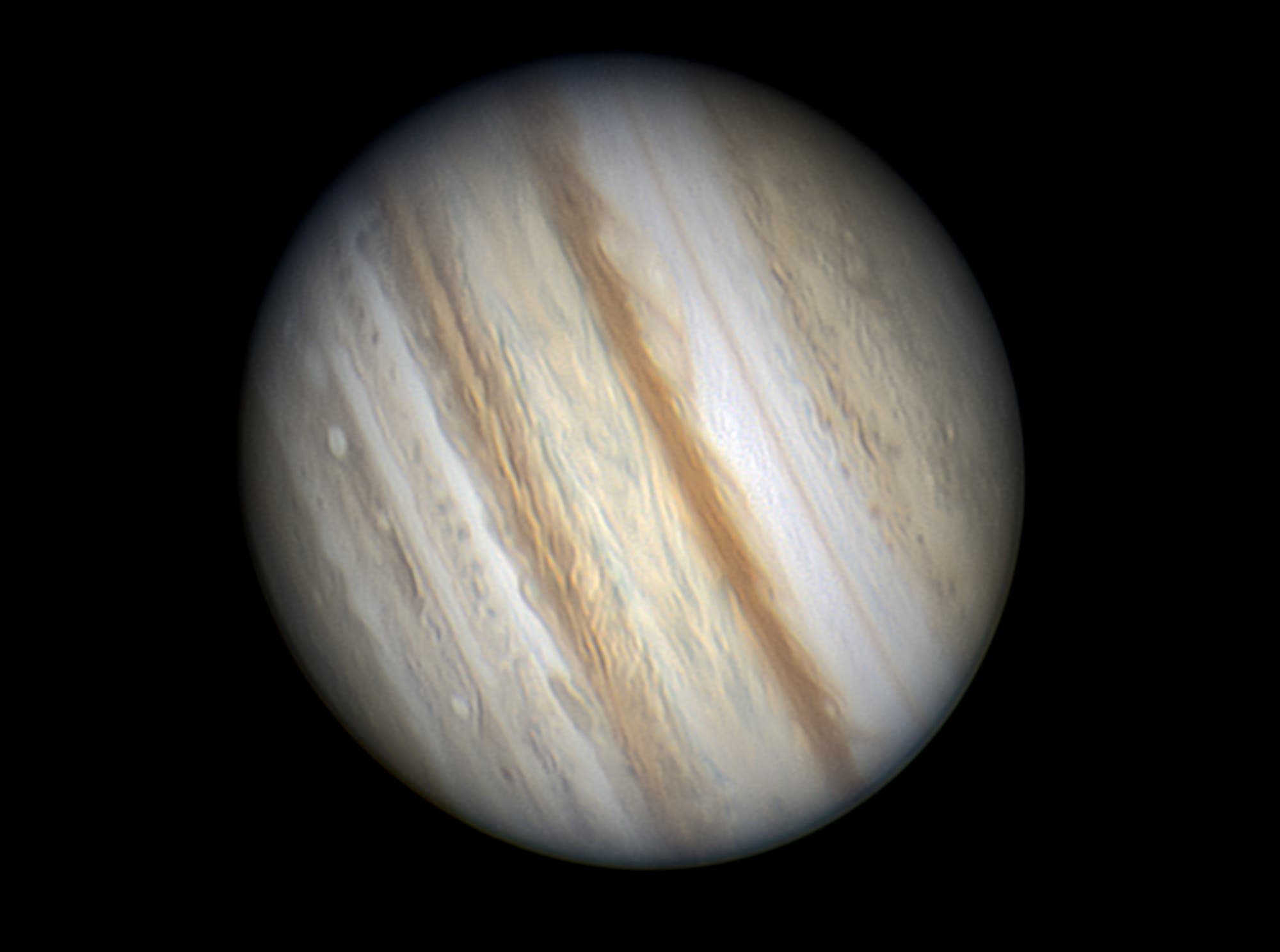 Jupiters »langweilige« Seite