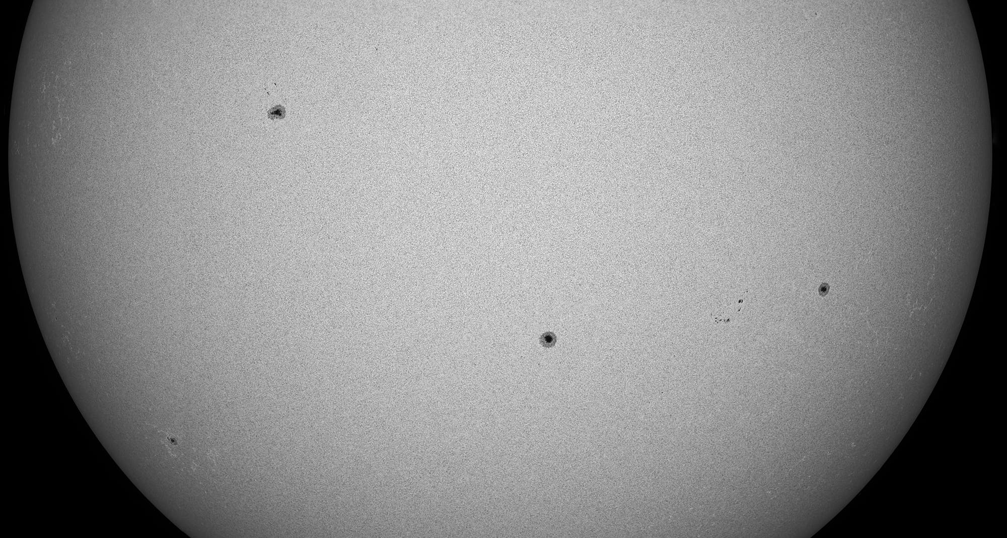 Sonnenflecken am 11. August 2022