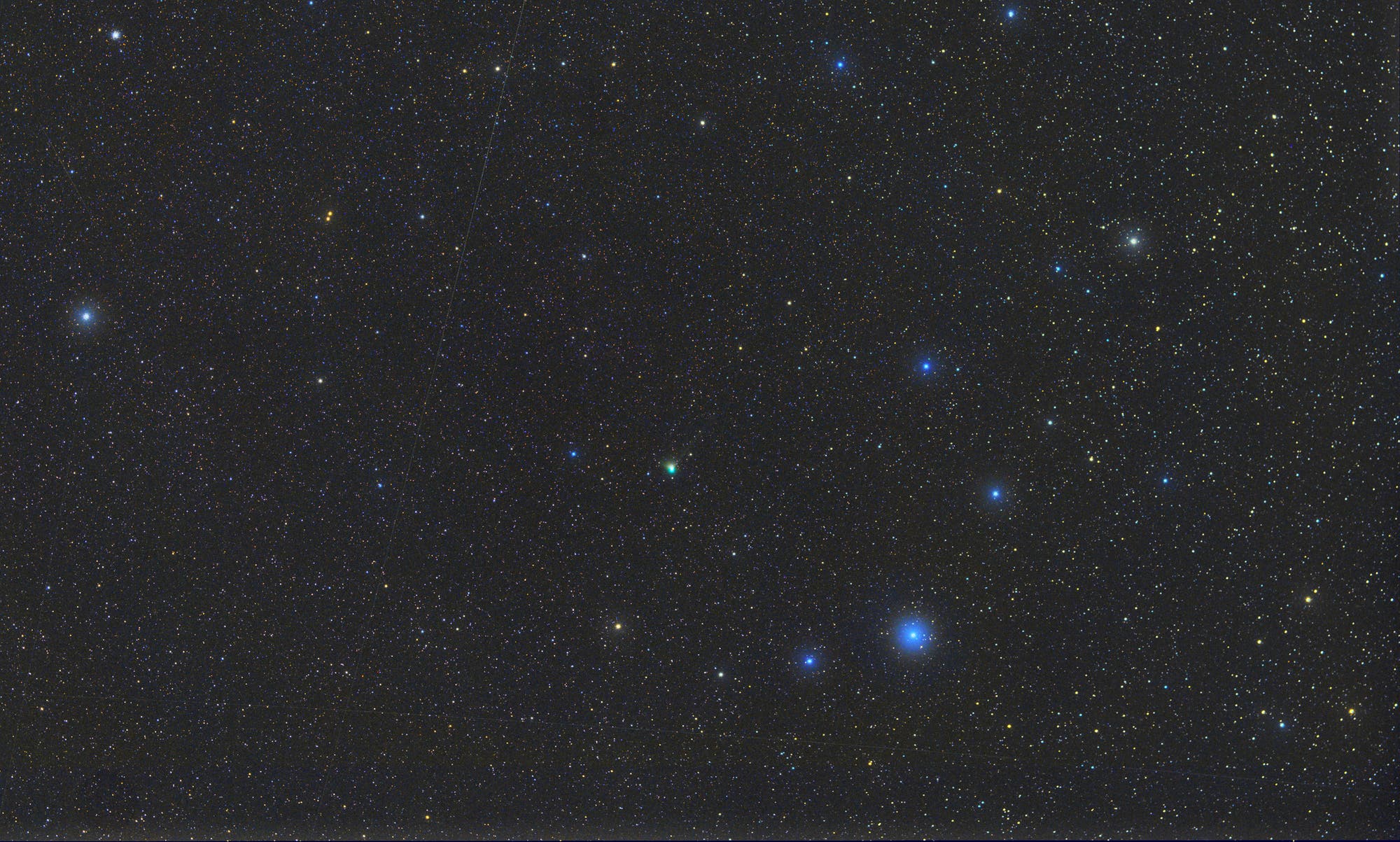 Komet C/2022 E3 (ZTF) in der Nördlichen Krone