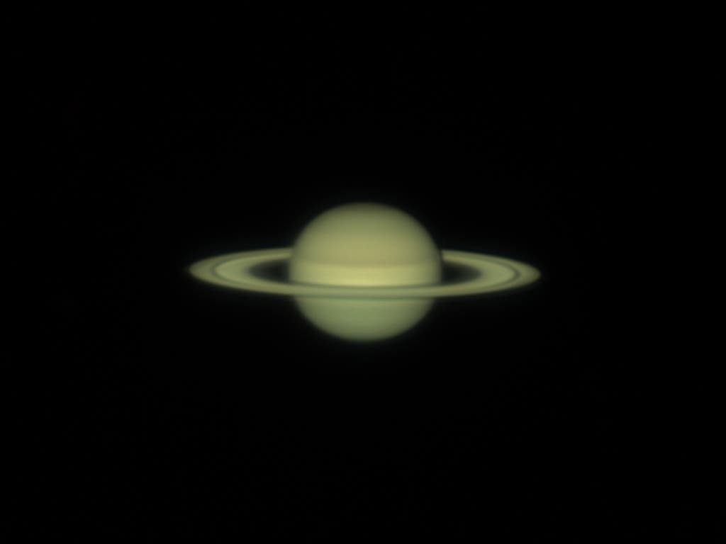 Saturn am 10. August 2023