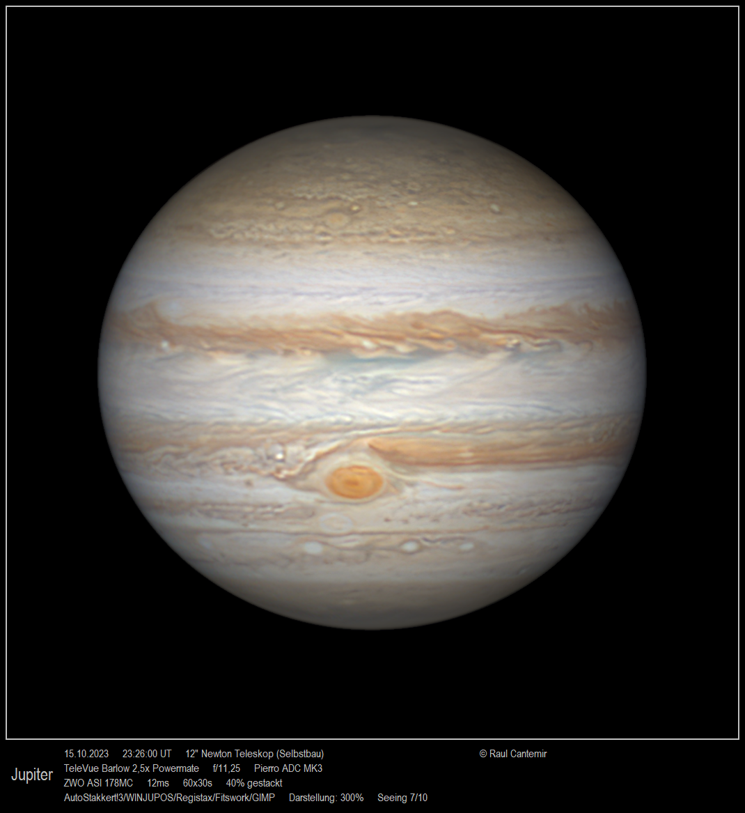 Jupiter - 50 min derotiert