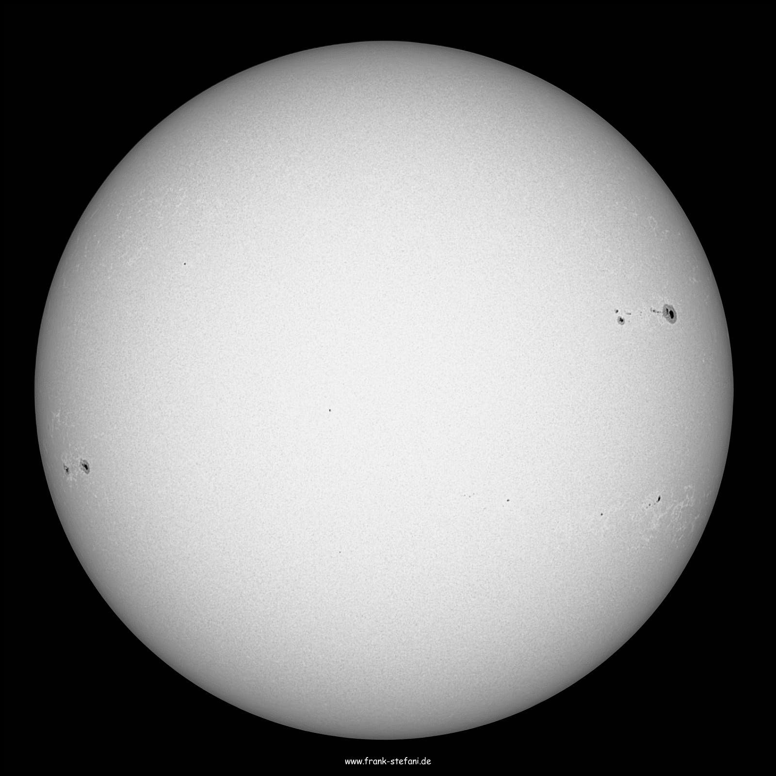 Sonnenflecke am 22. April 2023