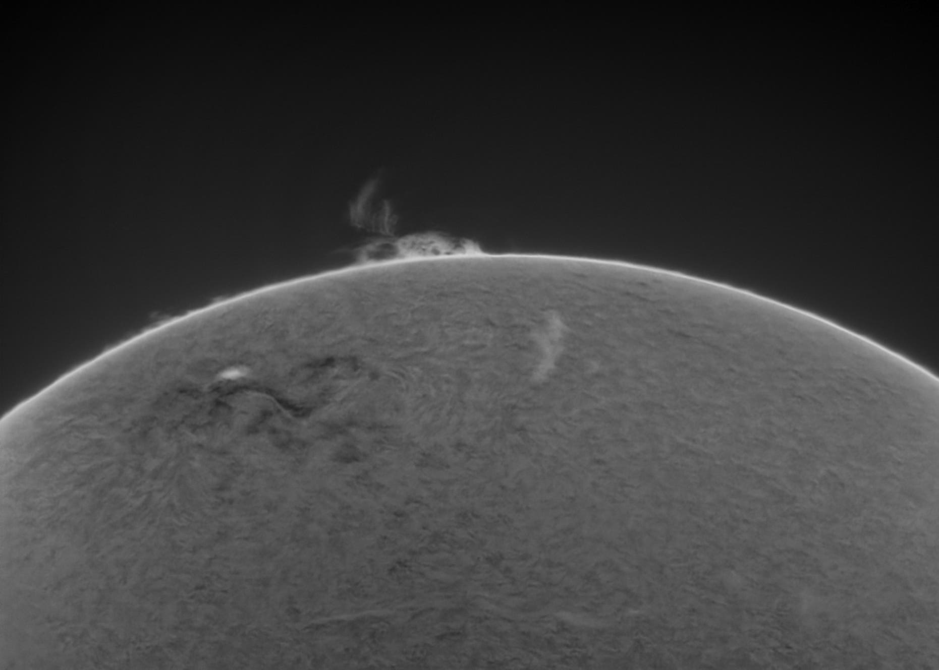 Sonneneruption am 30. Juli 2023