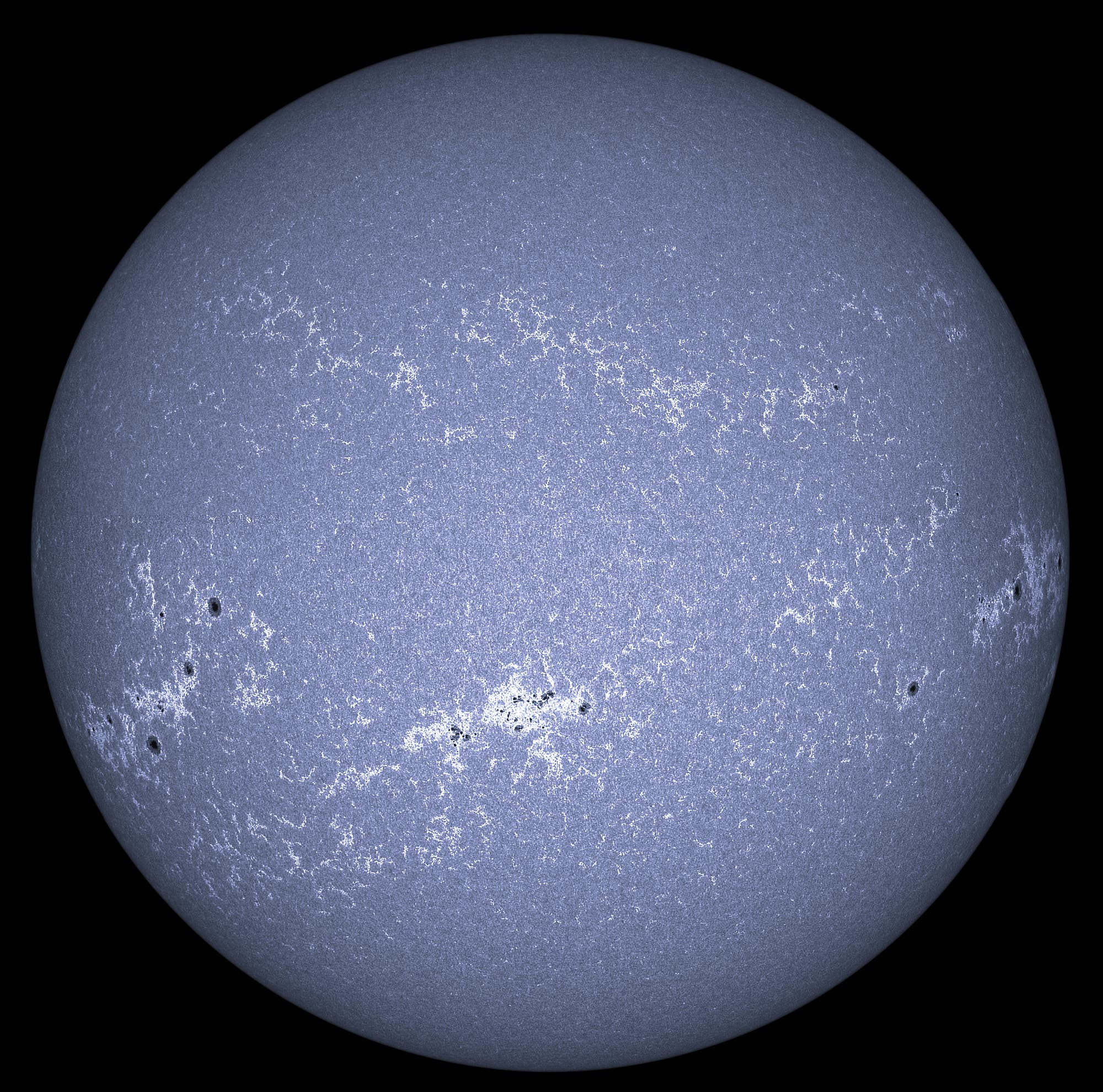 Die Sonne am 25. Juli 2024, 07:16 UT