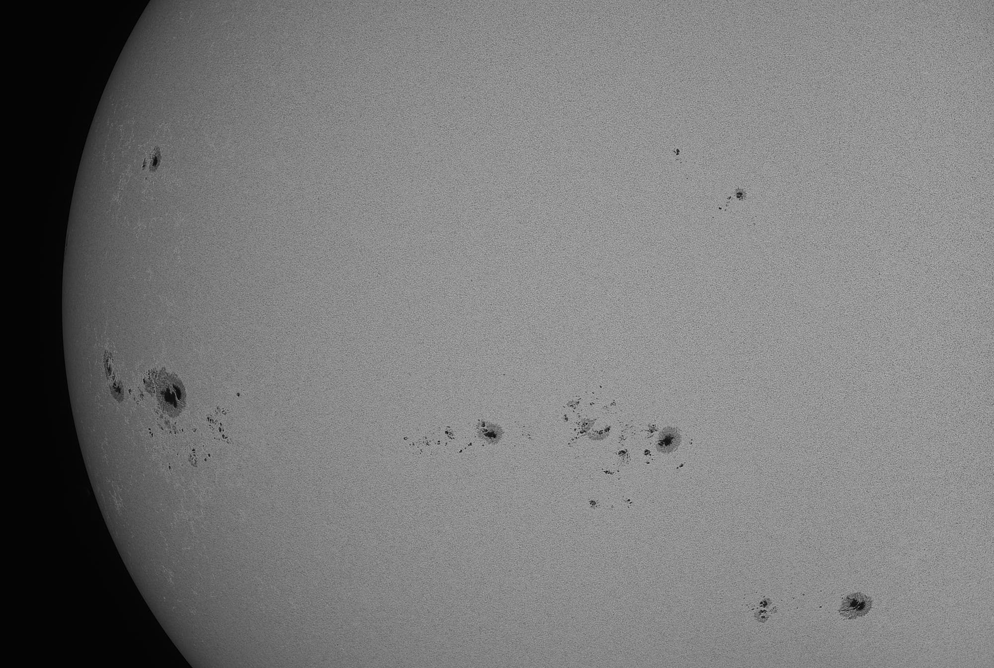 Aktive Sonne am 6. August 2024