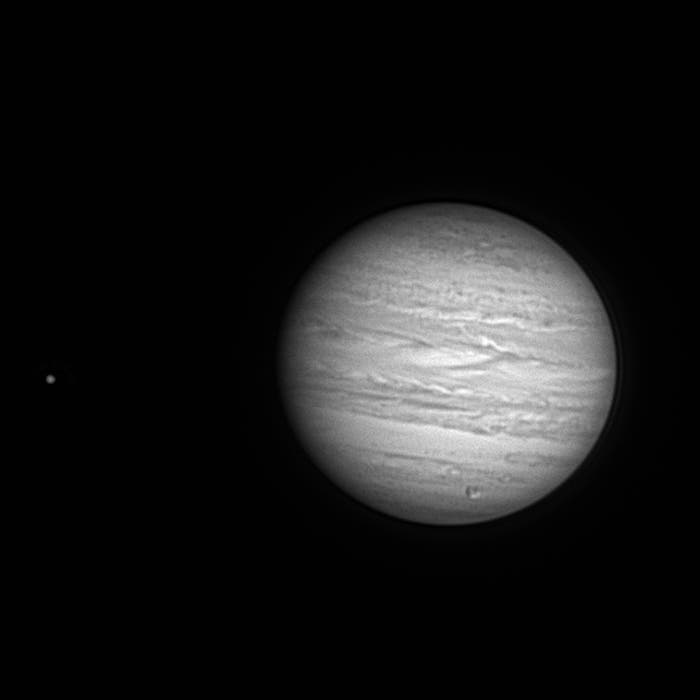 Jupiter mit Transit von Ganymed + Europa