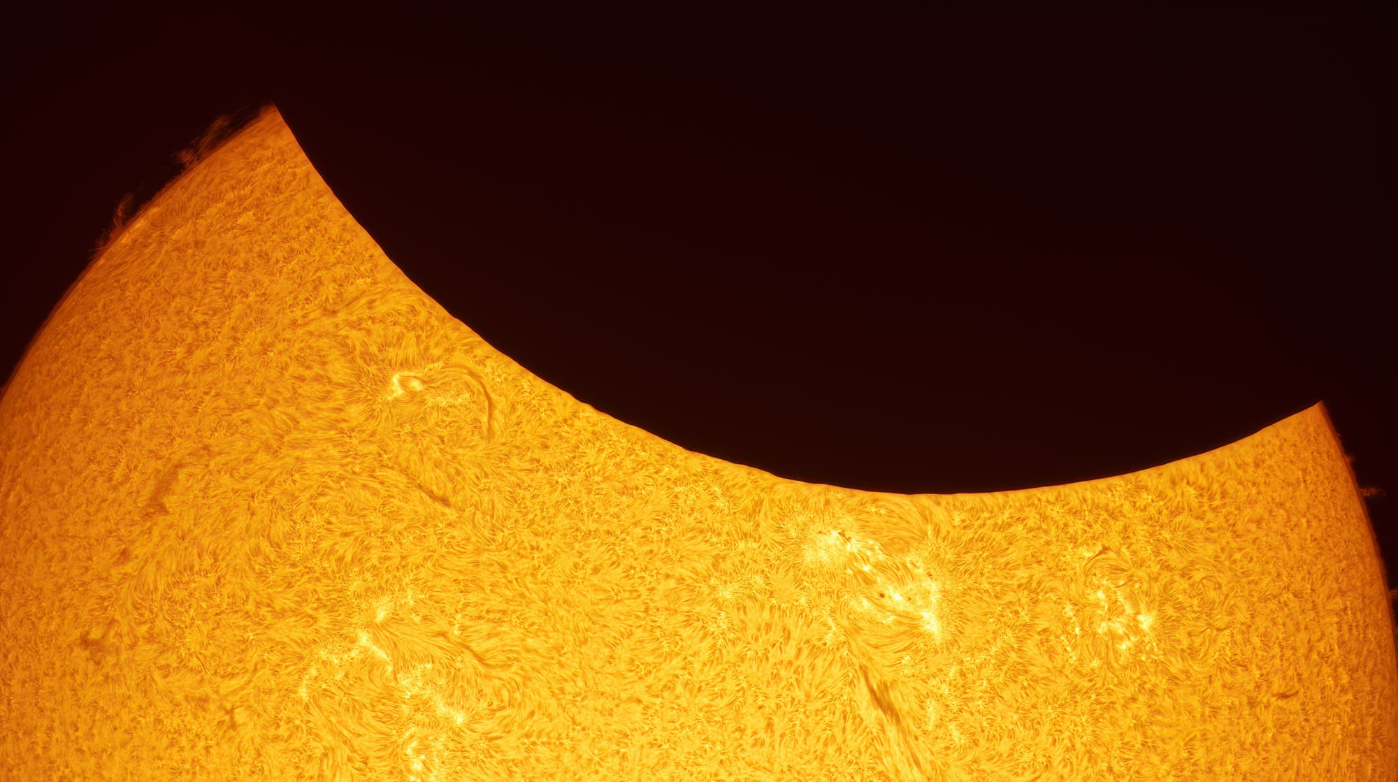 Maximale Verfinsterung in Hannover