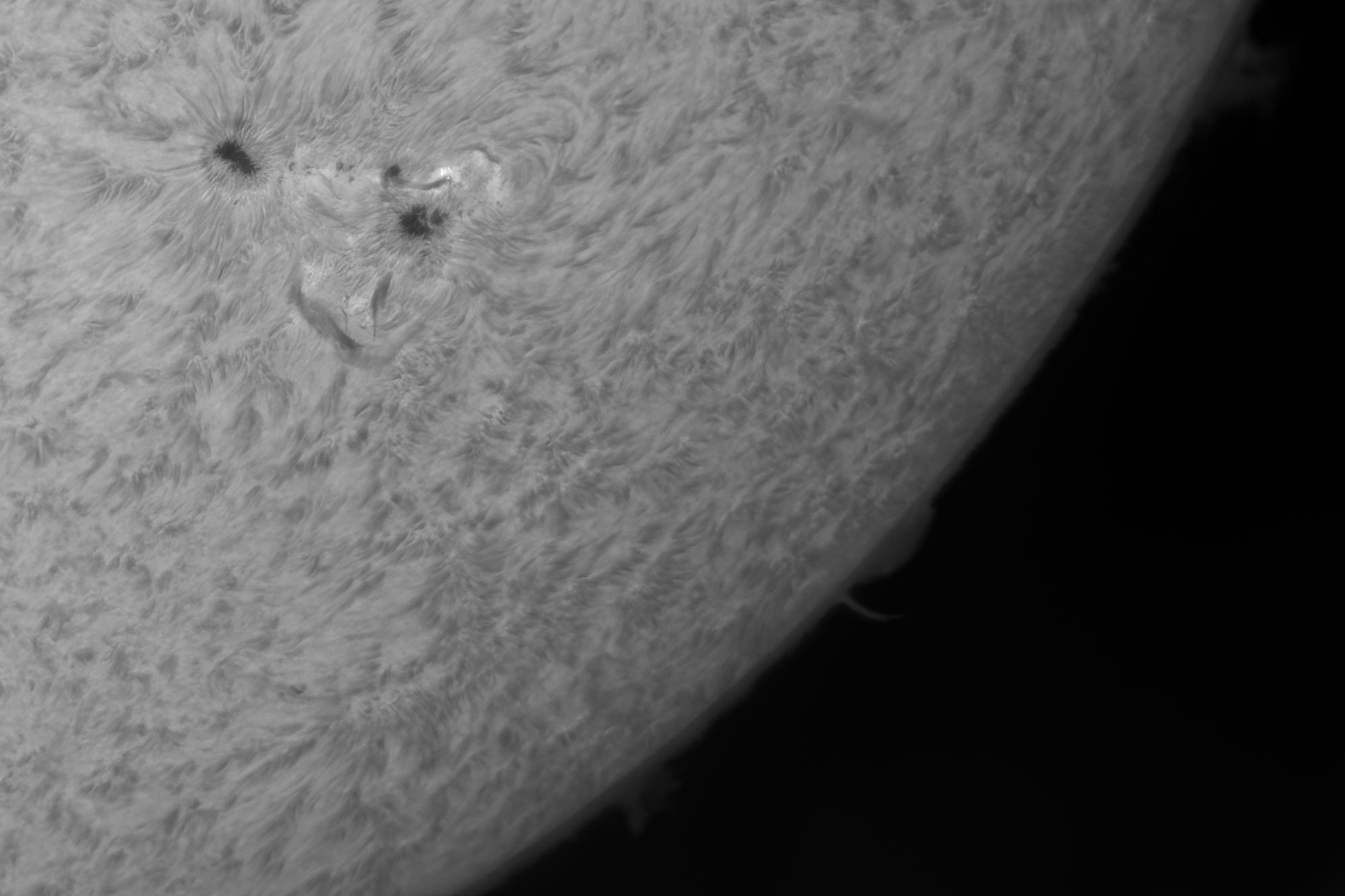 Ostersonne in H-alpha